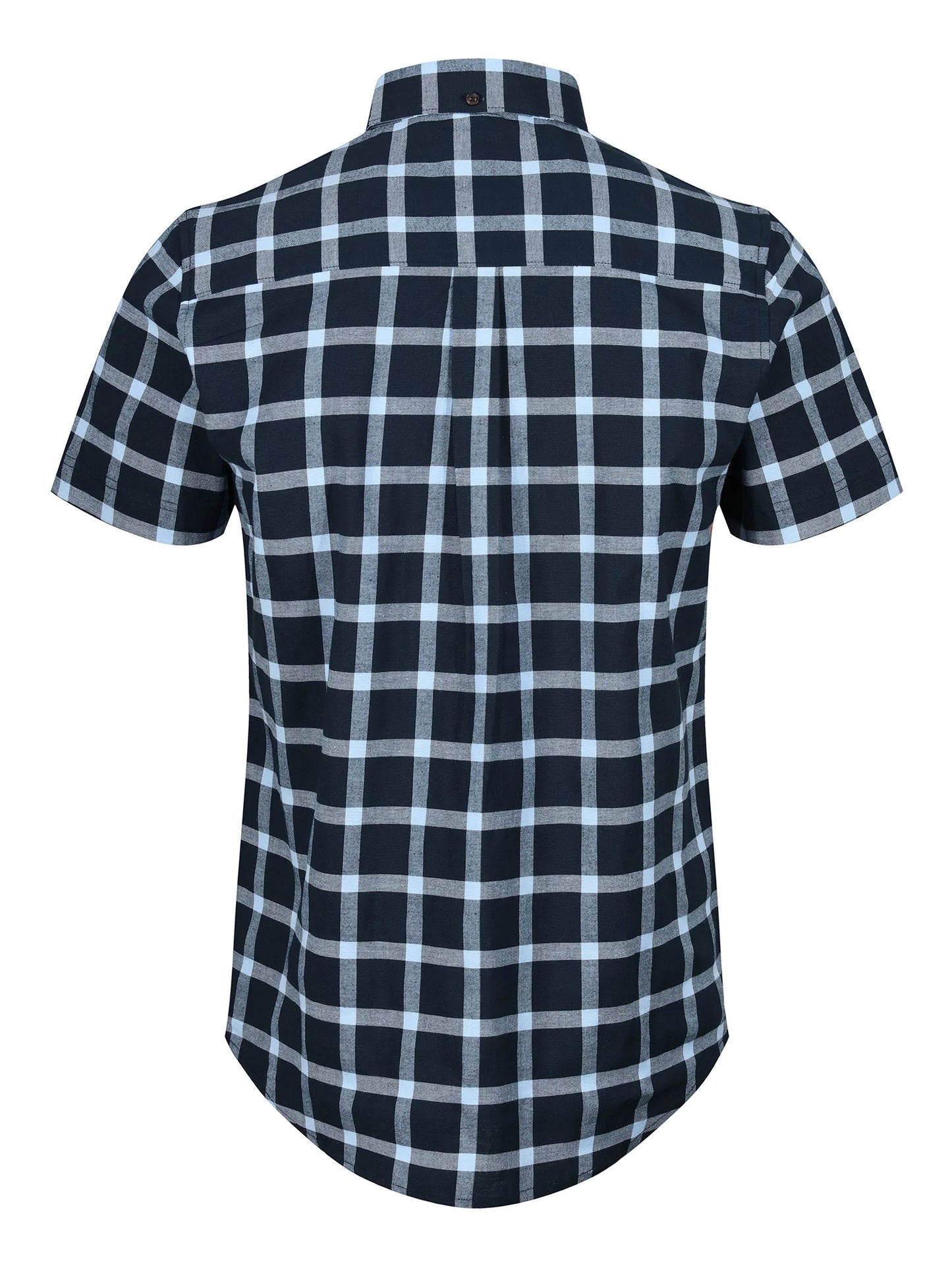 Luke 1977 - Cambridge S/S Shirt Dark Navy / Sky