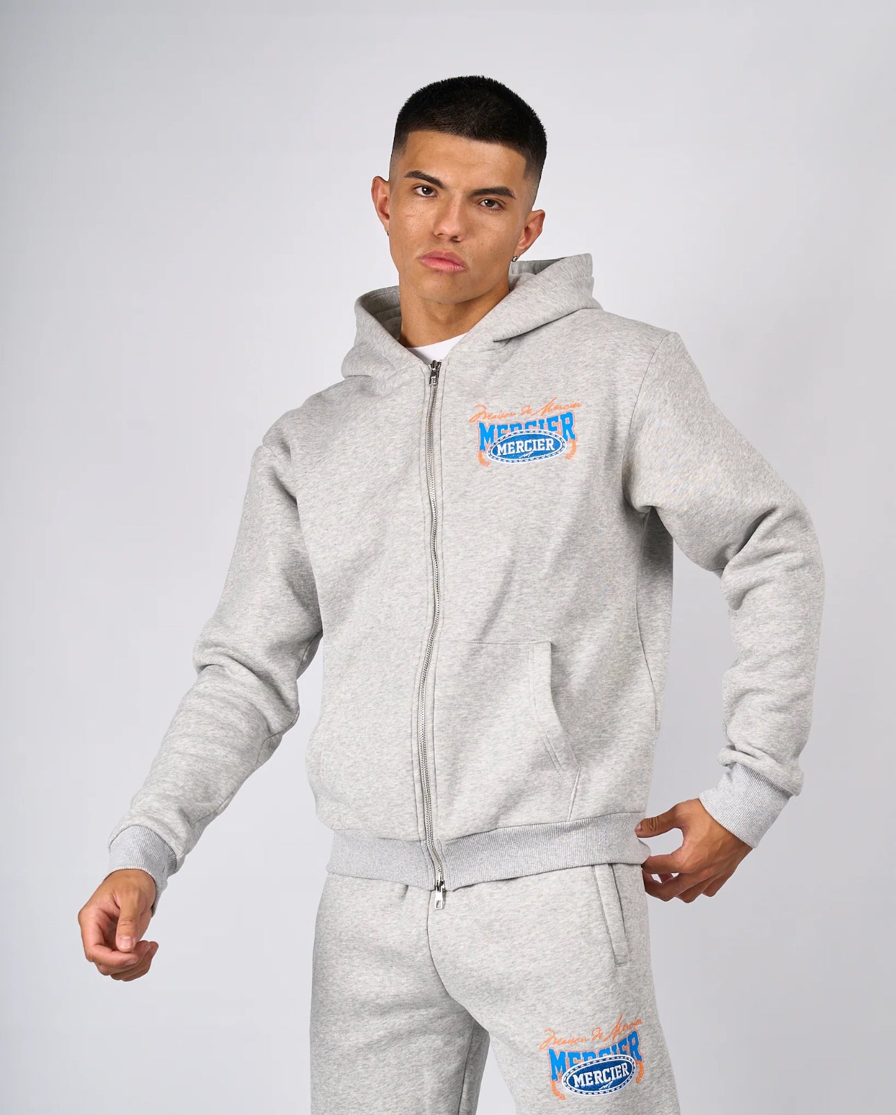 Mercier - Maison De Mercier Grey Hoodie