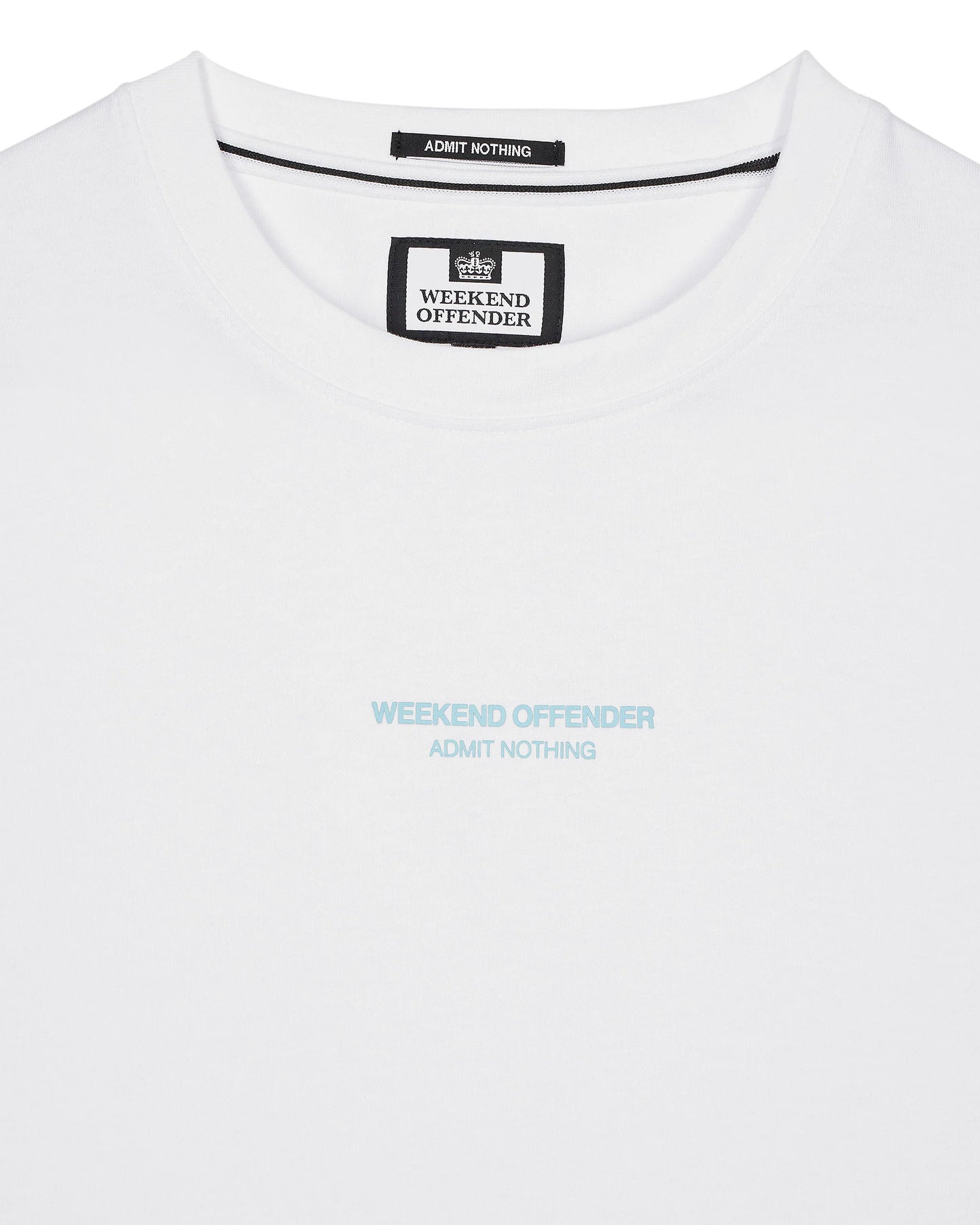 Weekend Offender - Millergrove T-Shirt White / Saltwater Blue