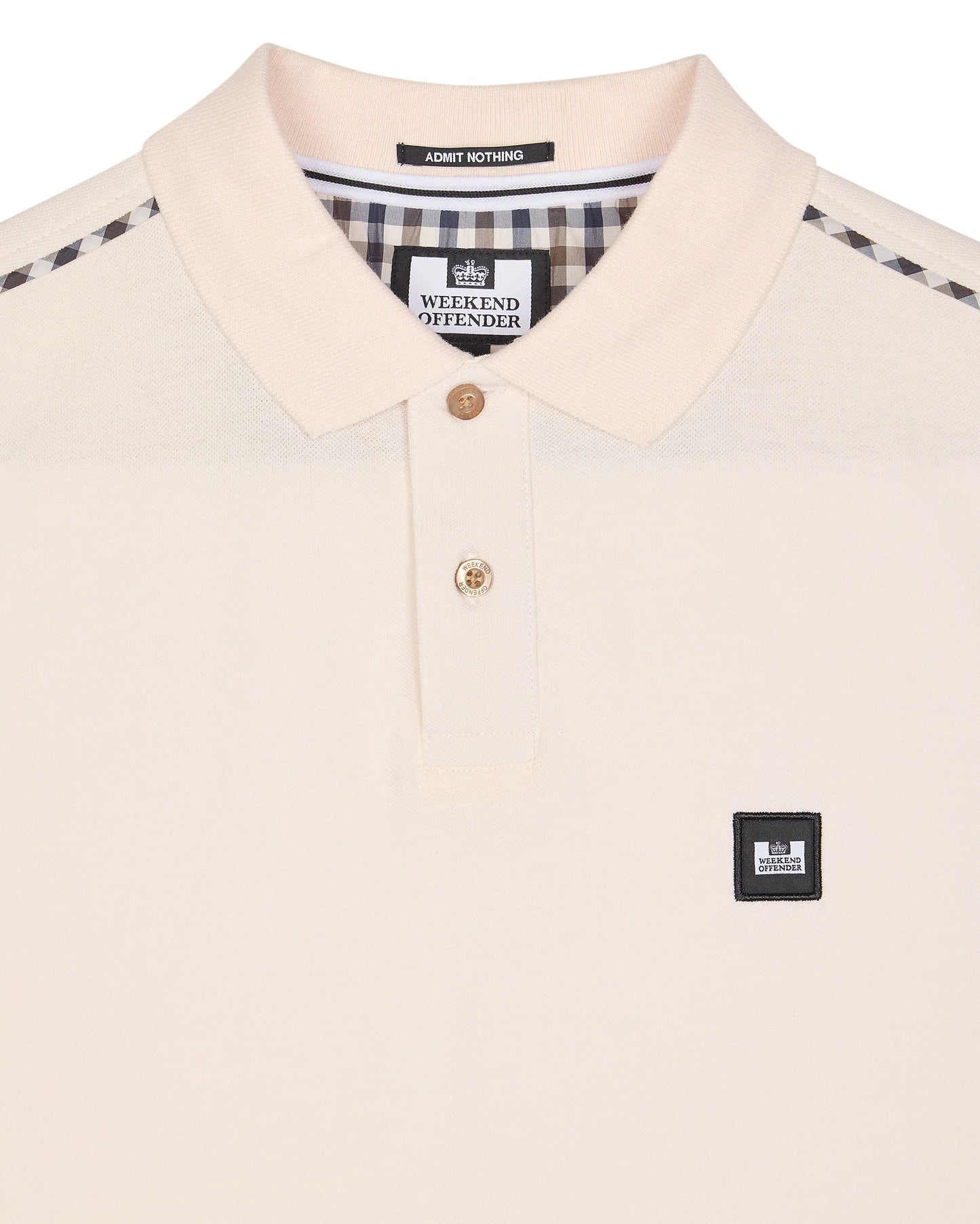 Weekend Offender - Sakai Polo Shirt Alabaster