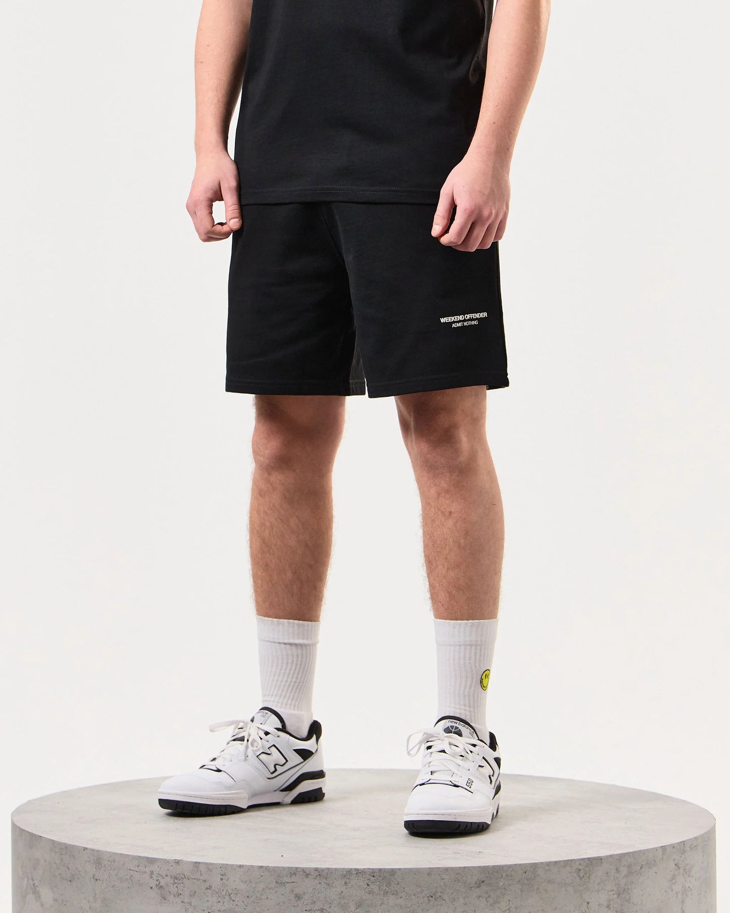 Weekend Offender - Mytros Jogger Short Black / Alabaster