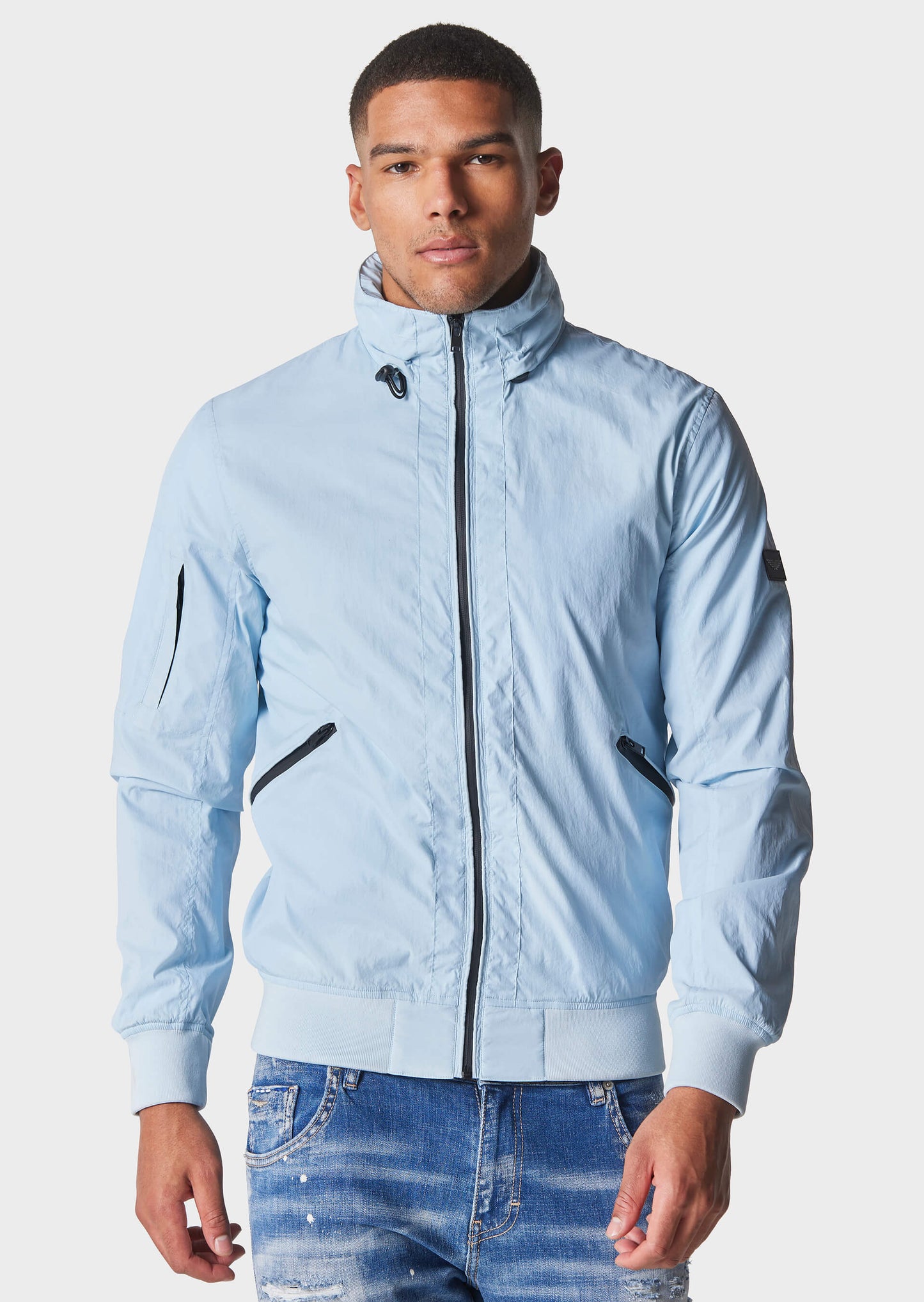 Police - Anson Ice Blue Jacket