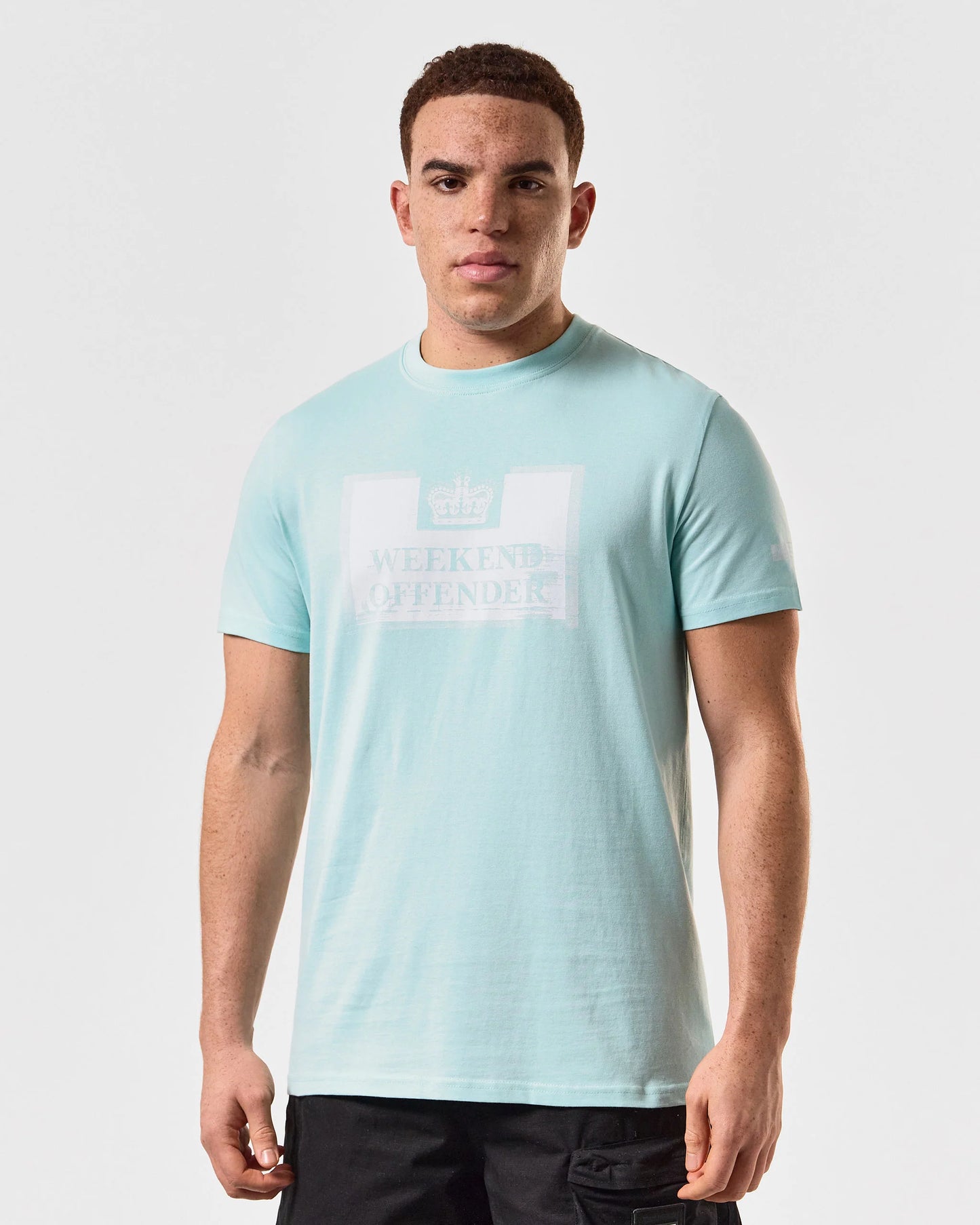 Weekend Offender - Bonpensiero Graphic T-Shirt Celeste