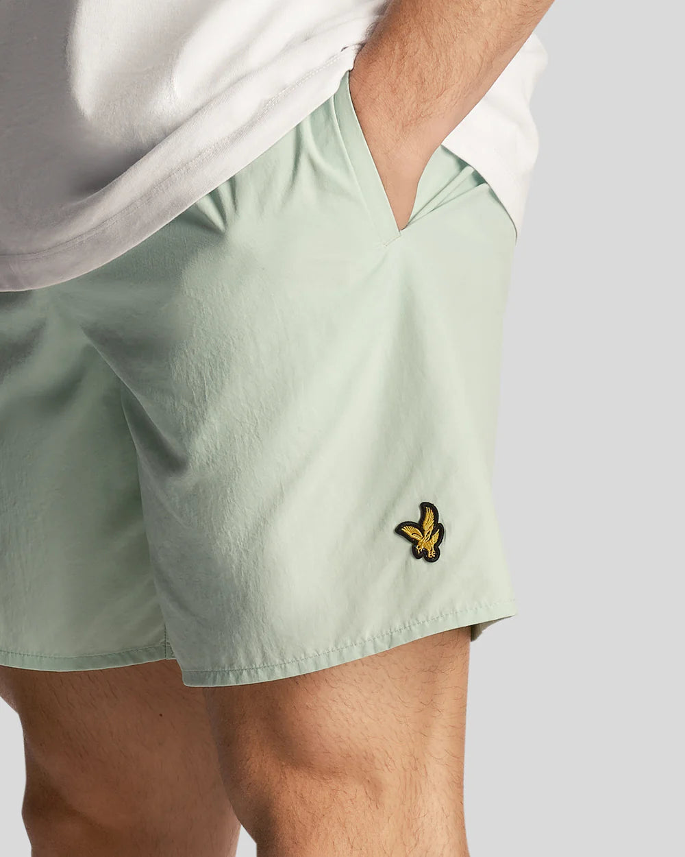 Lyle & Scott - Plain Swim Short Turquoise Shadow