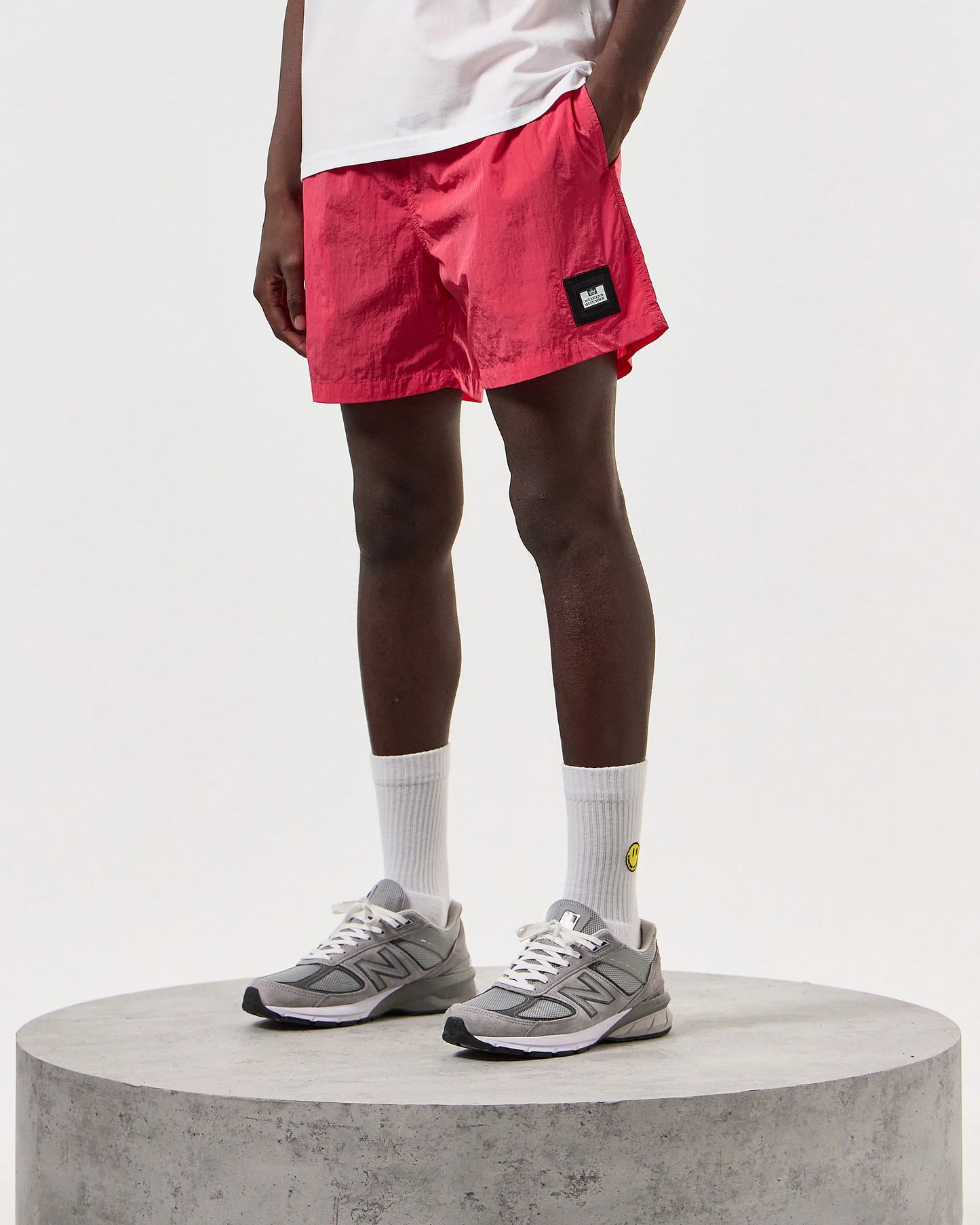 Weekend Offender - Stacks Swim Shorts Anthurium