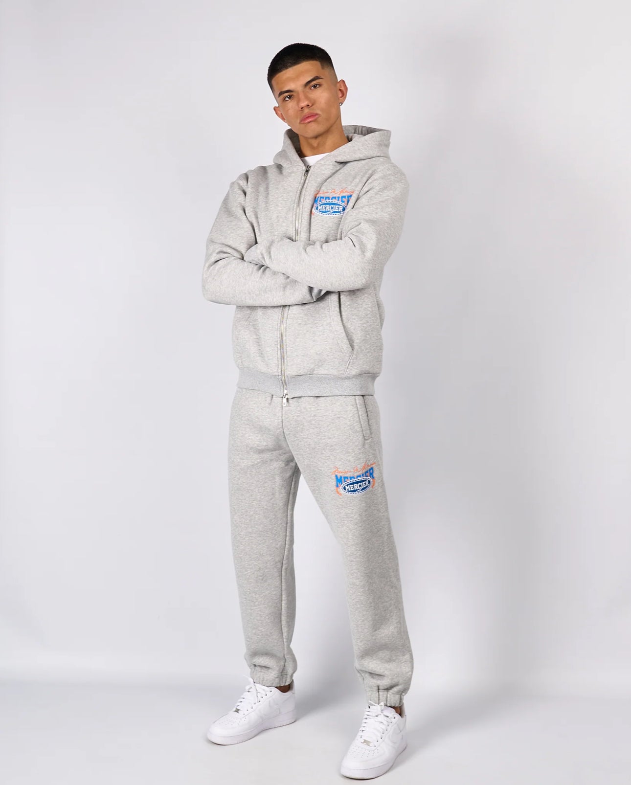 Mercier - Maison De Mercier Grey Hoodie