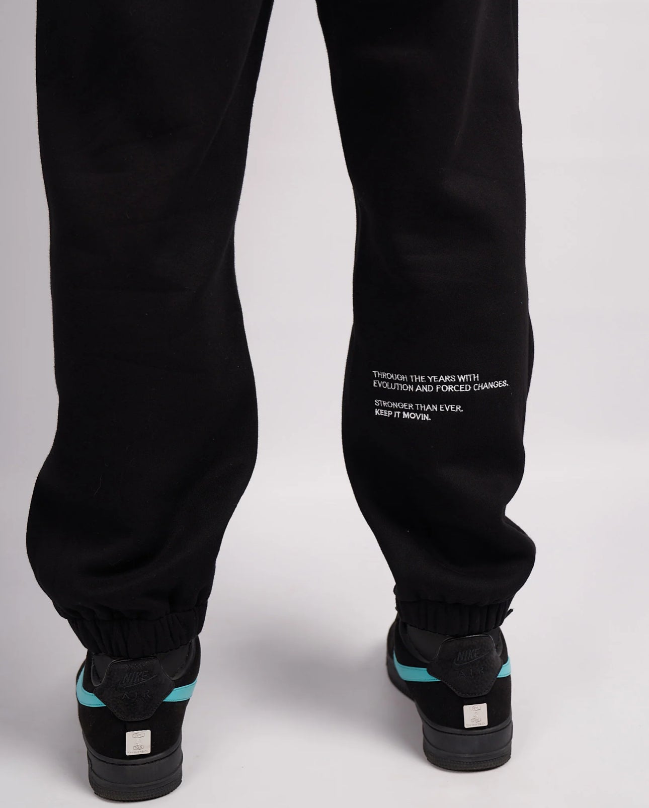 Mercier Black White Compton Joggers