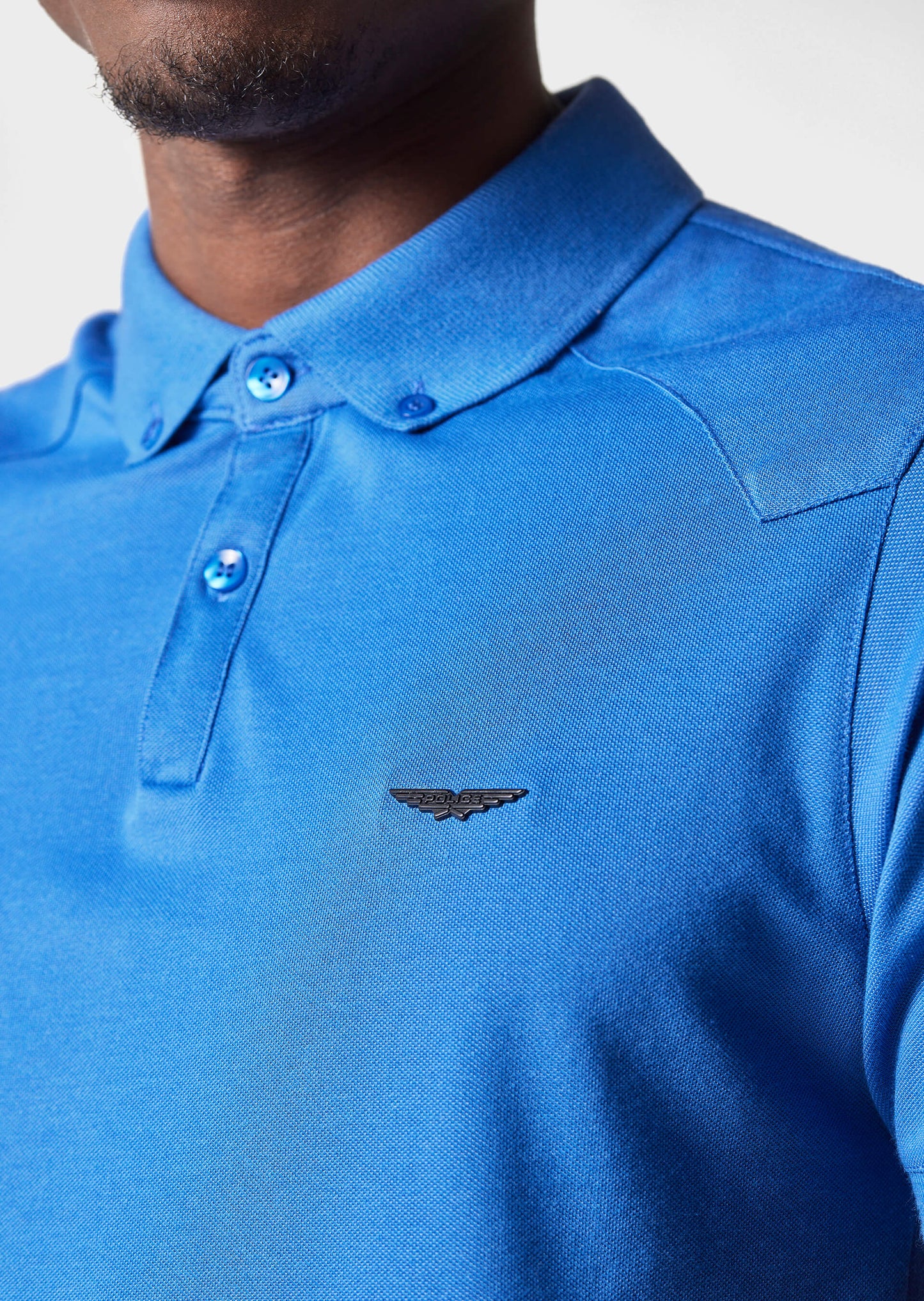 Police - Pesca Polo Shirt Cobalt Blue