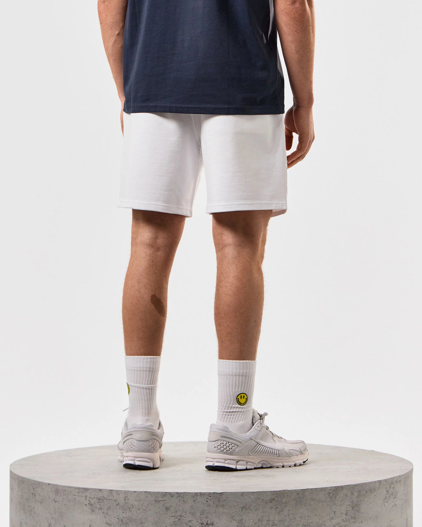 Weekend Offender - Mytros Jogger Short White / Saltwater Blue
