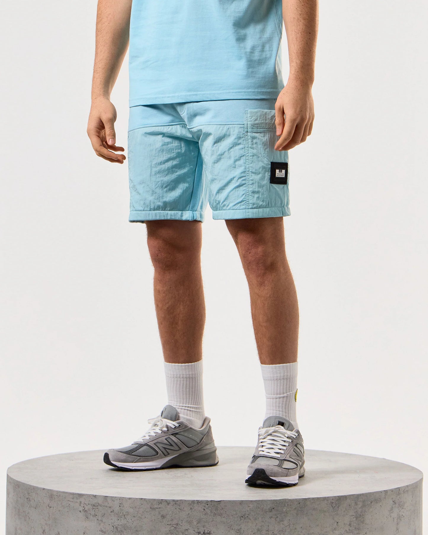 Weekend Offender - Azeez Parachute Jogger Short Saltwater