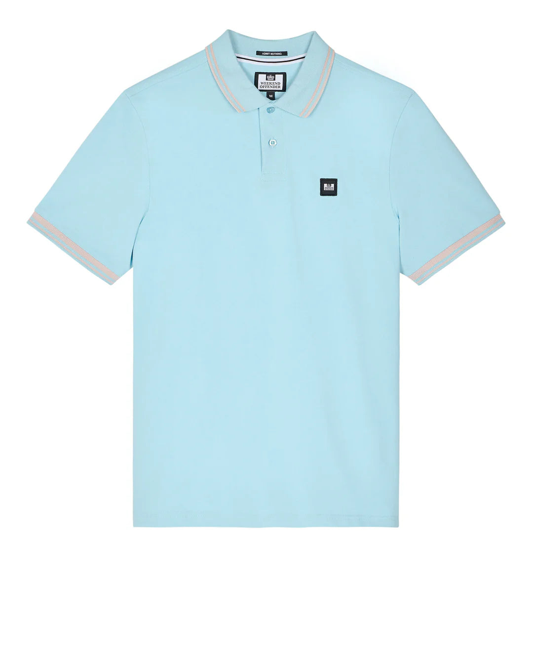 Weekend Offender - Levanto Polo Shirt Saltwater / Alabaster
