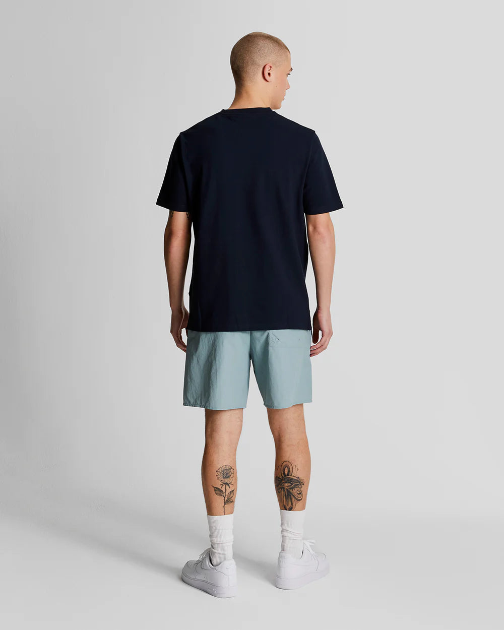 Lyle & Scott - Plain Swim Shorts Slate Blue
