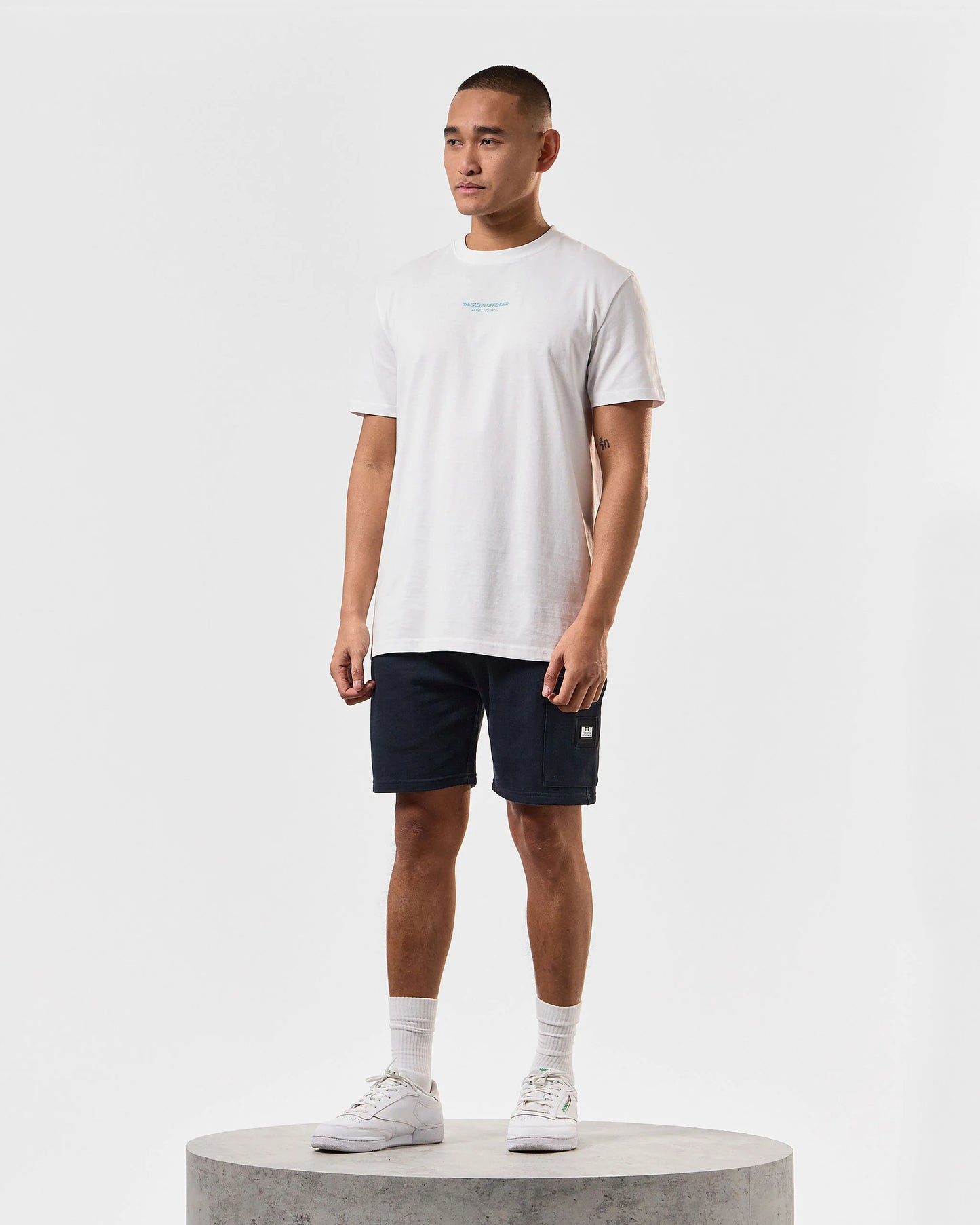 Weekend Offender - Millergrove T-Shirt White / Saltwater Blue