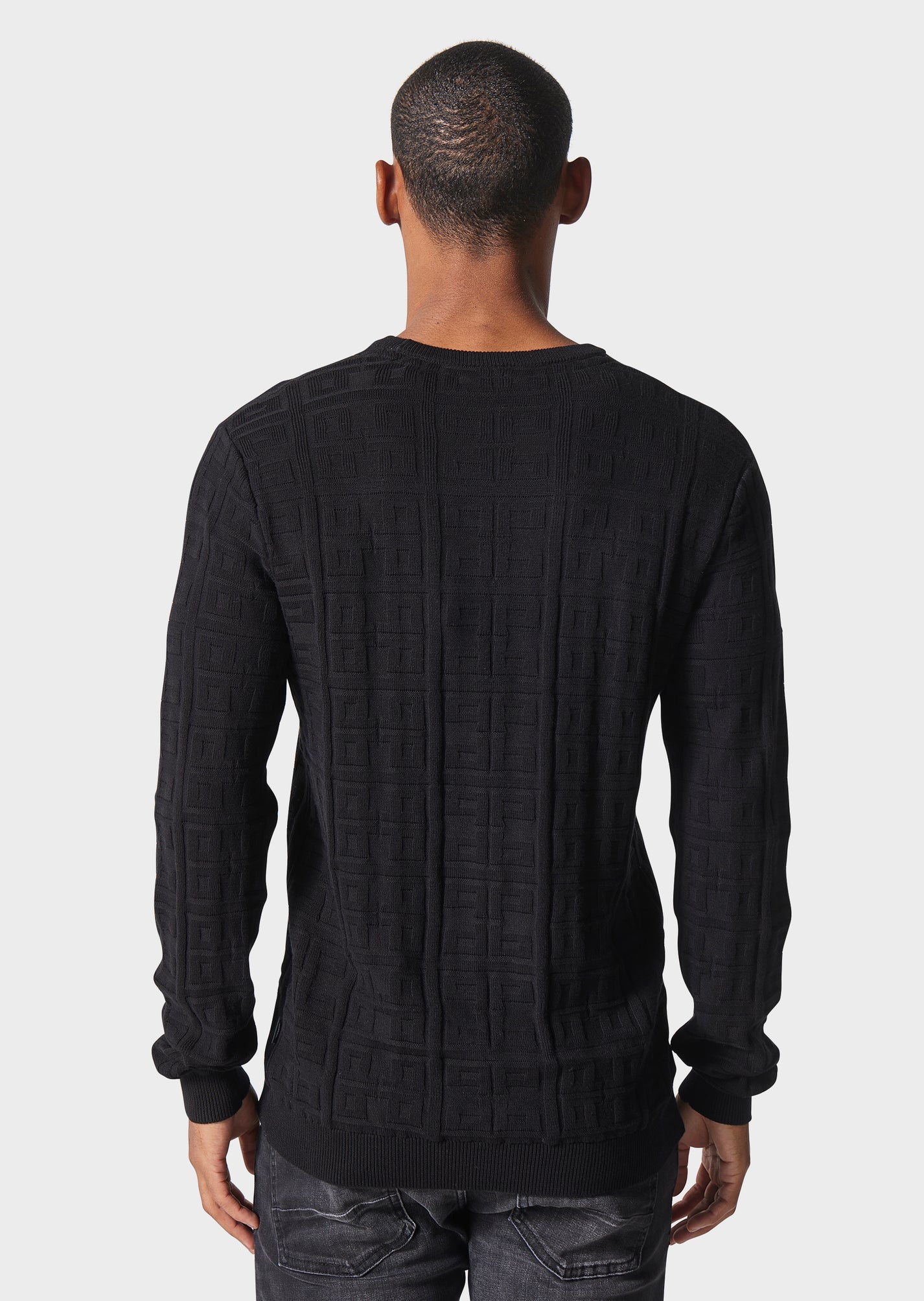 Police - Divisa Black Knitted Jumper