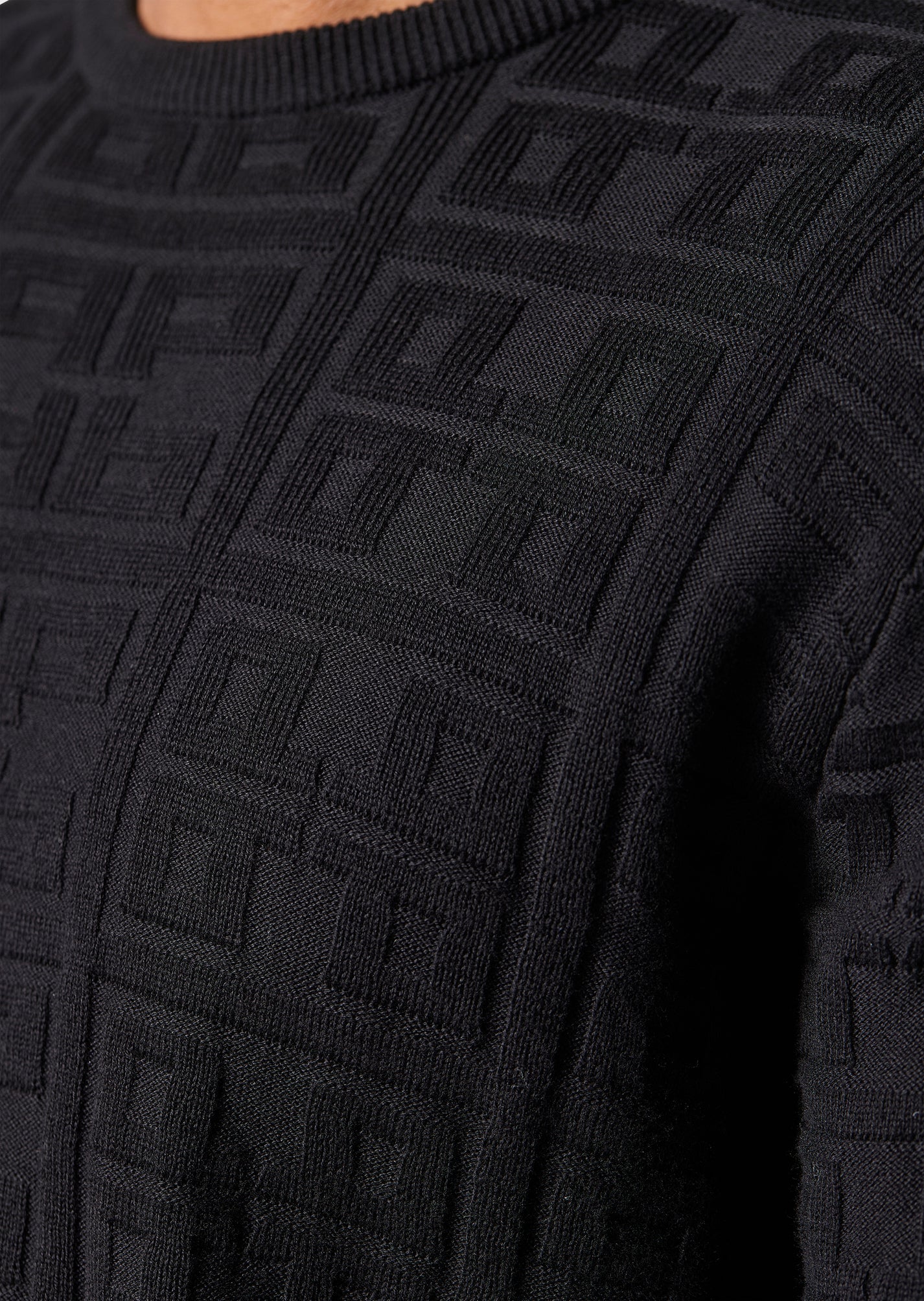 Police - Divisa Black Knitted Jumper