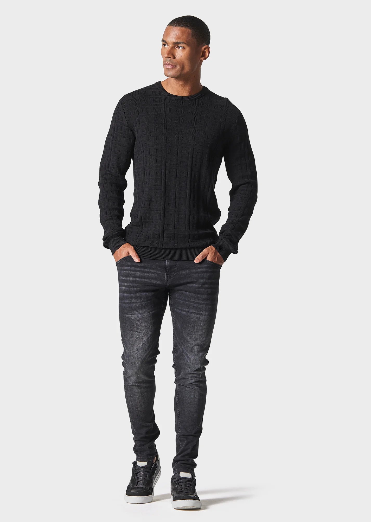 Police - Divisa Black Knitted Jumper
