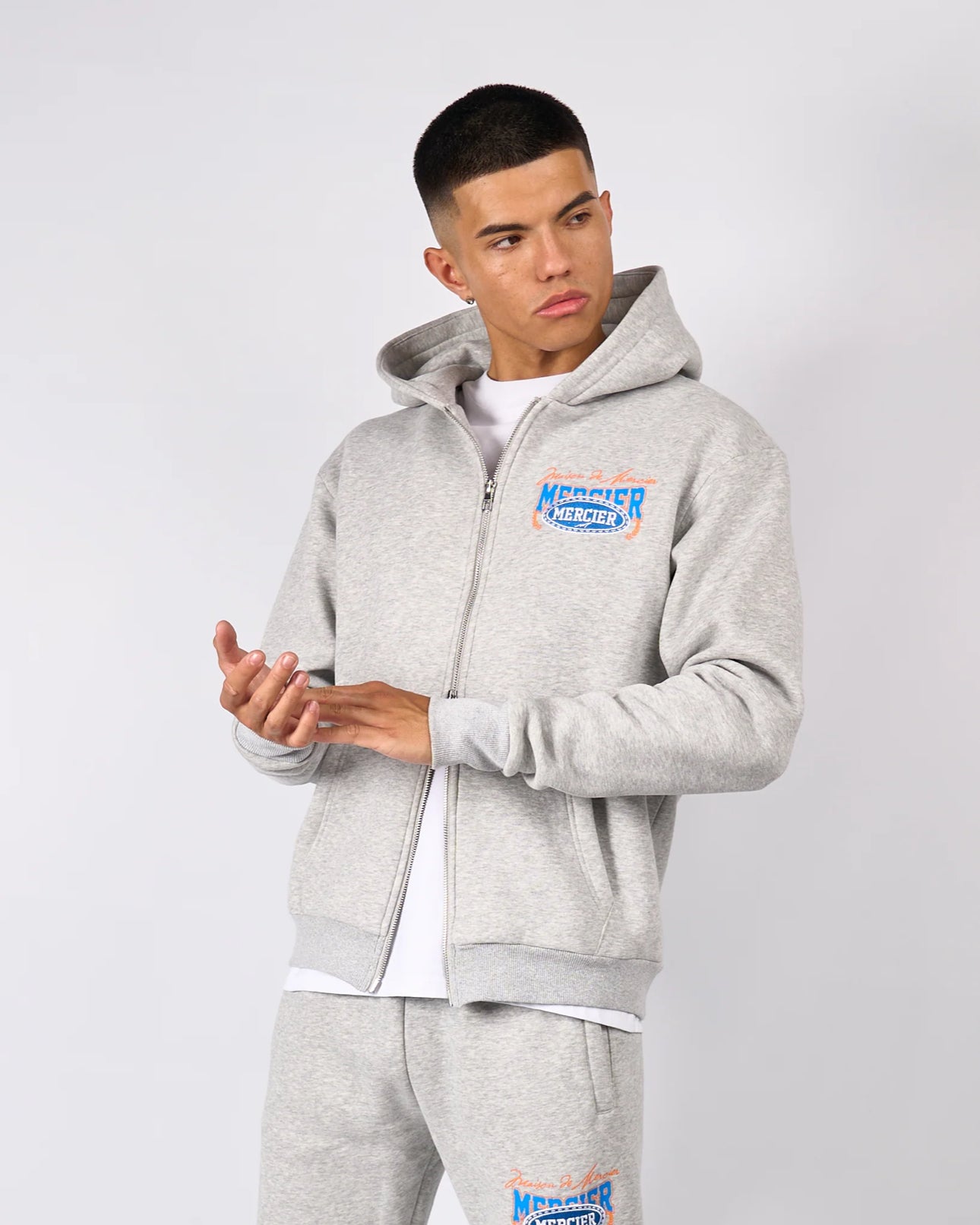 Mercier - Maison De Mercier Grey Hoodie