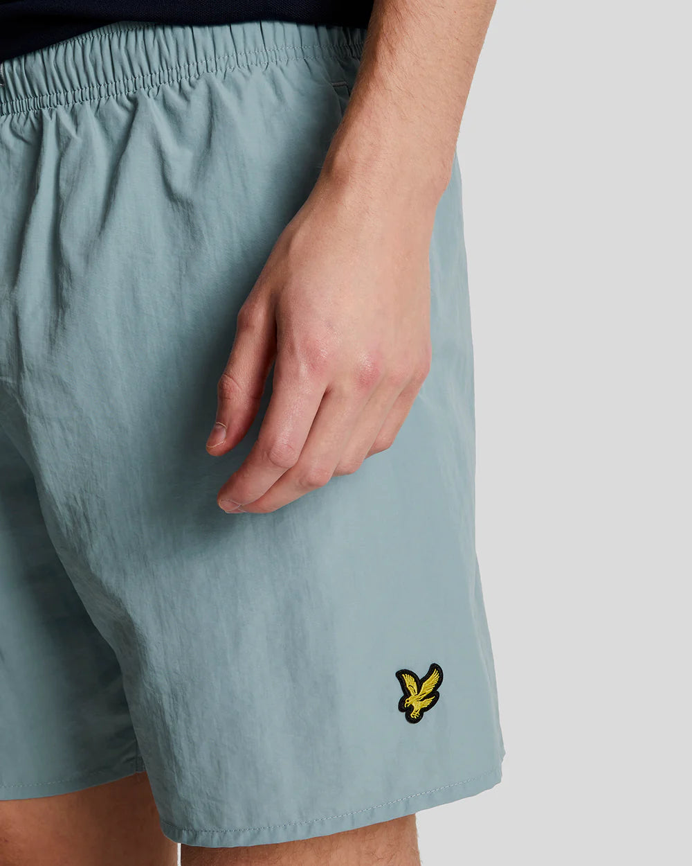 Lyle & Scott - Plain Swim Shorts Slate Blue