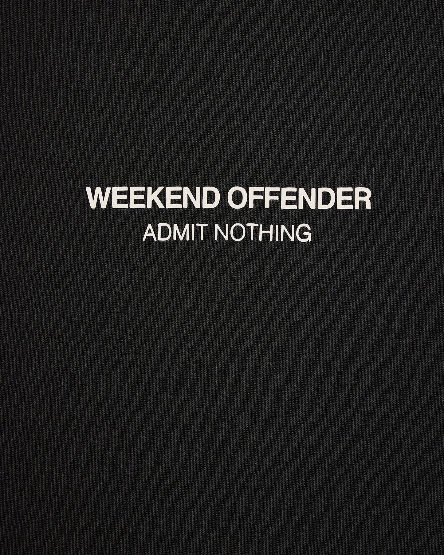 Weekend Offender - Millergrove T-Shirt Black / Alabaster