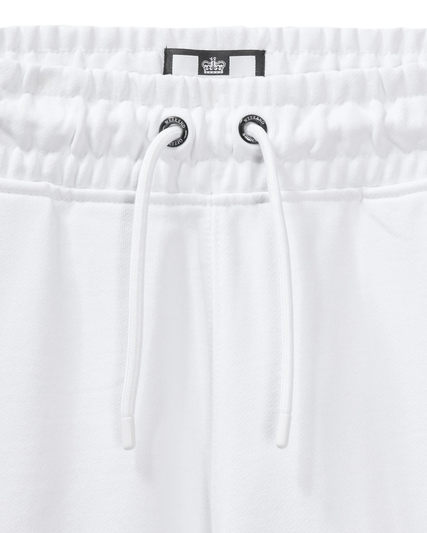Weekend Offender - Mytros Jogger Short White / Saltwater Blue