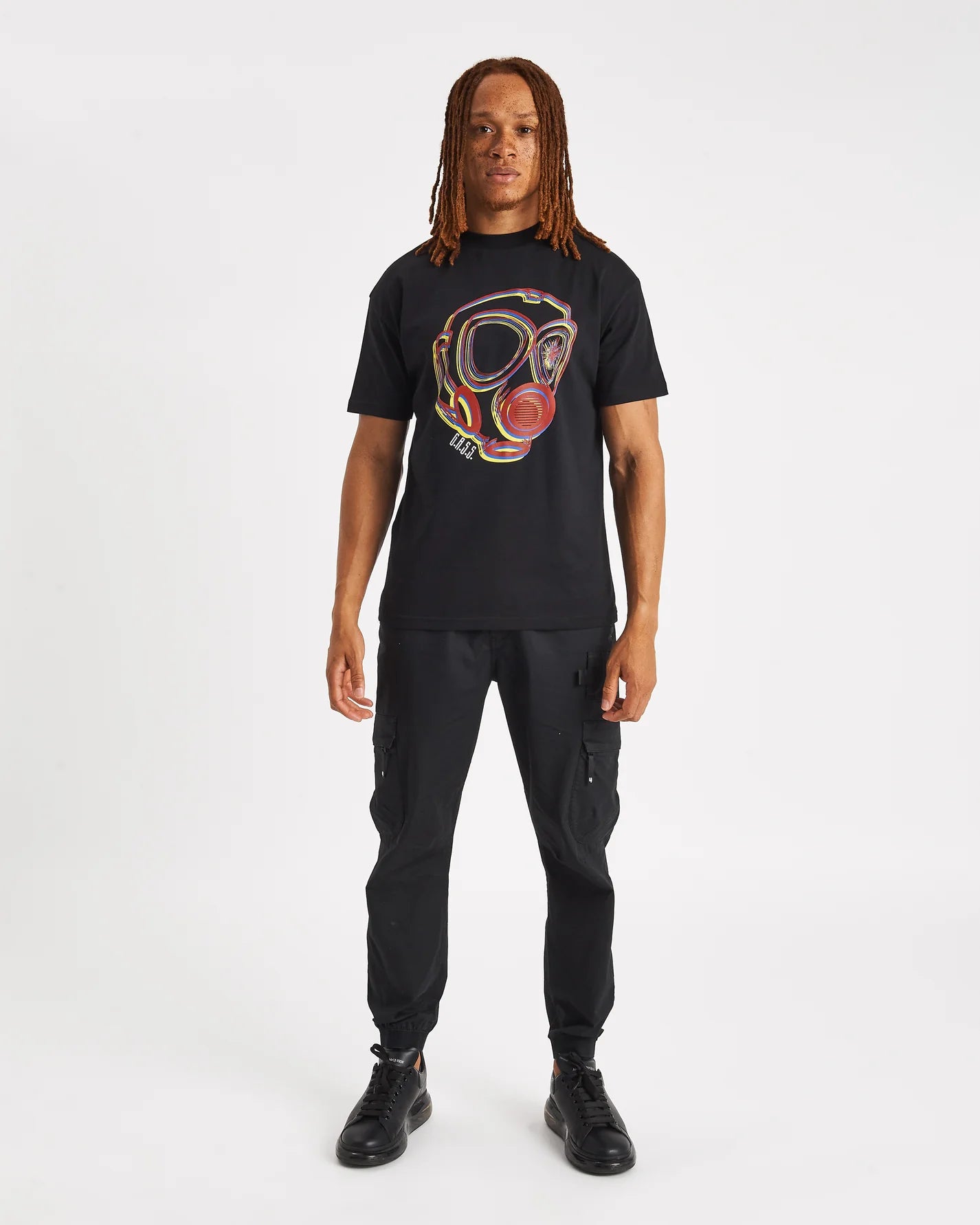 G.A.S.S. Clothing Co. - 3D T-Shirt Black