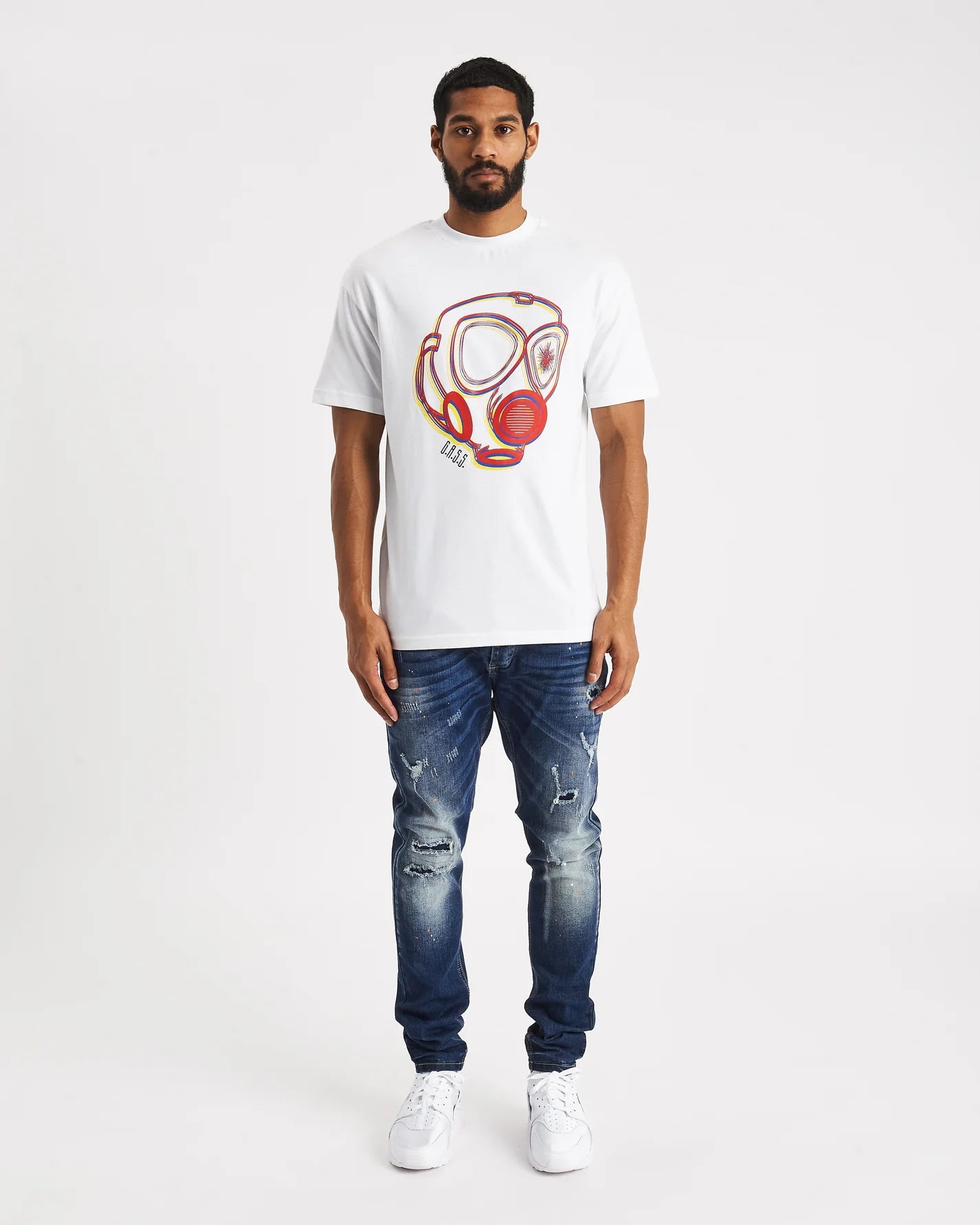 G.A.S.S. Clothing Co. - 3D T-Shirt White