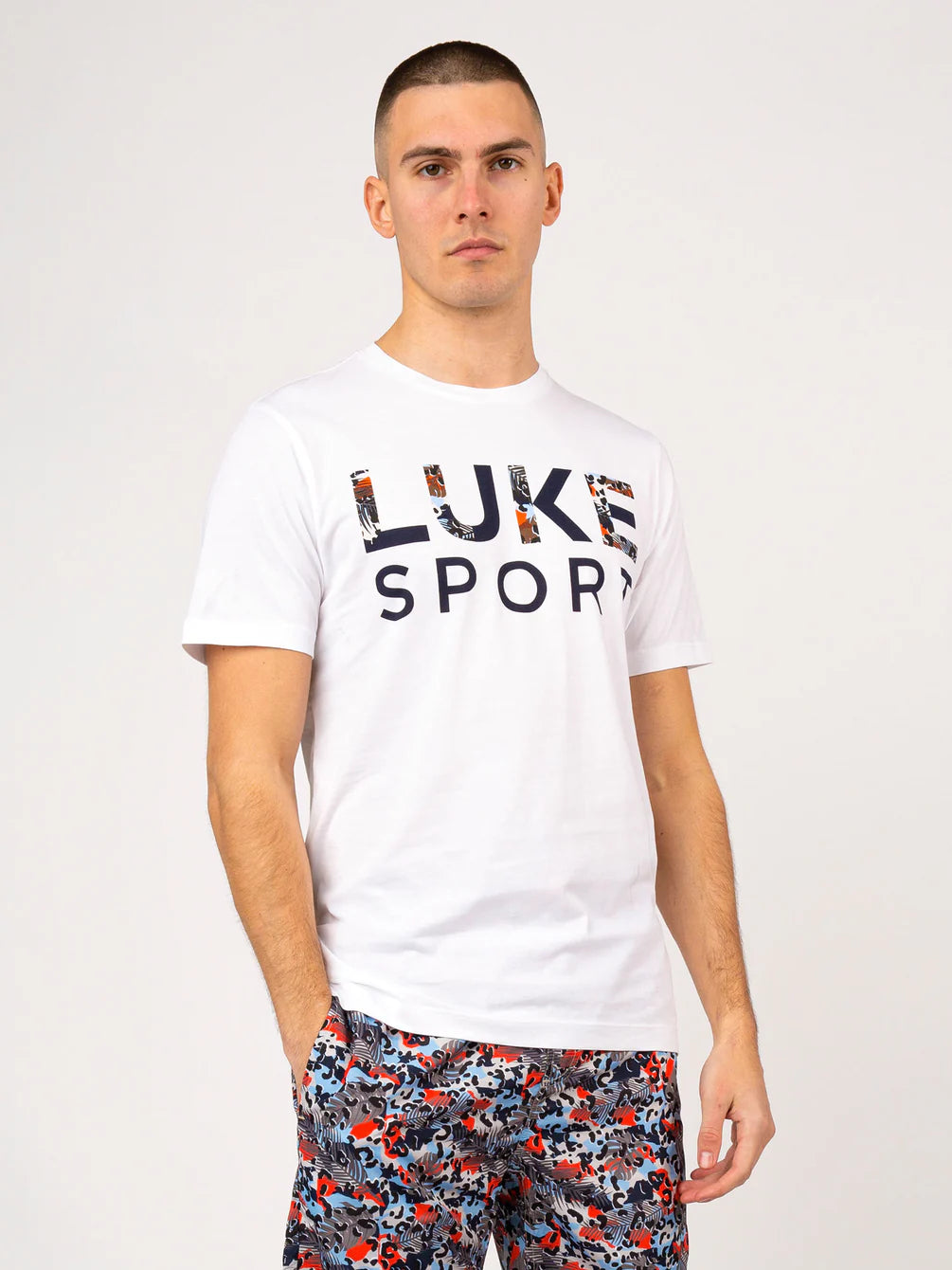 Luke 1977 - LST T-Shirt White Sky Camo
