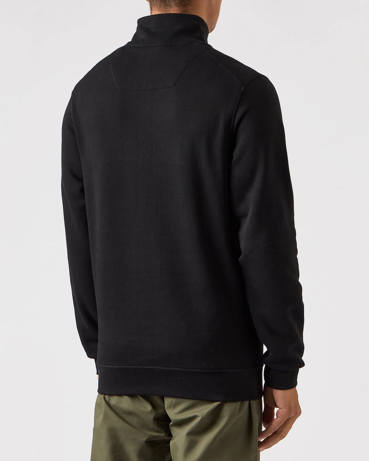 Weekend Offender - Kravitz 1/4 Zip Jumper Black