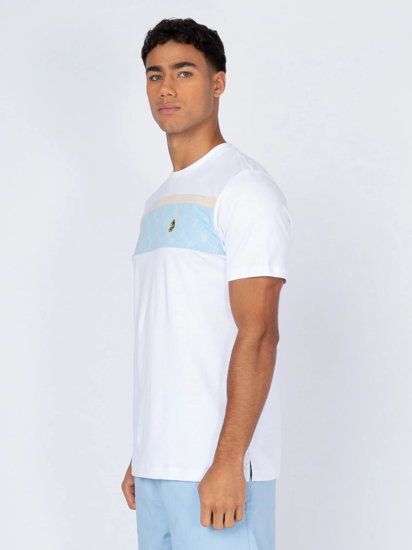 Luke 1977 - Lion's Den T-Shirt White Sky Blue