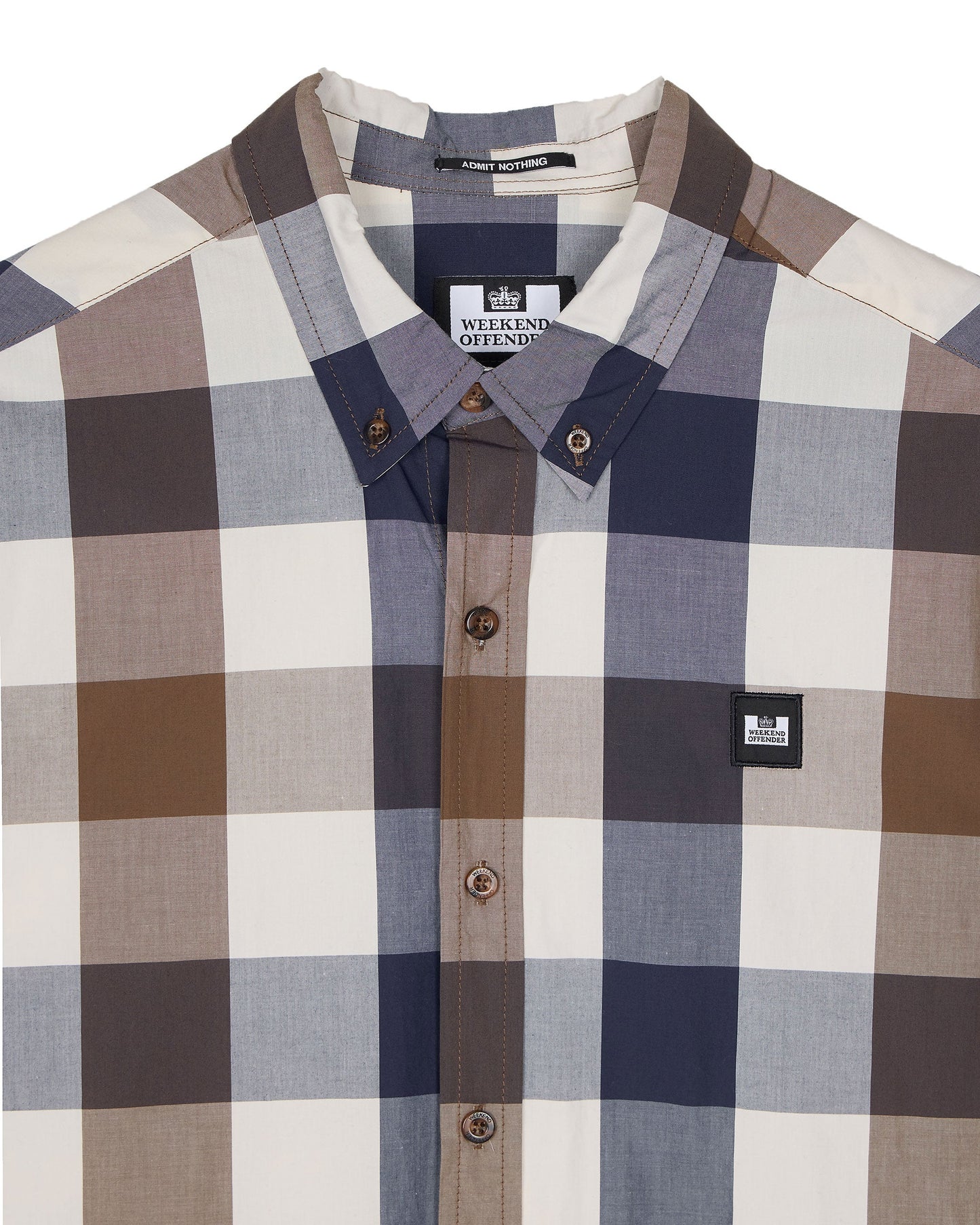 Weekend Offender - Lisbon Shirt Big House Check