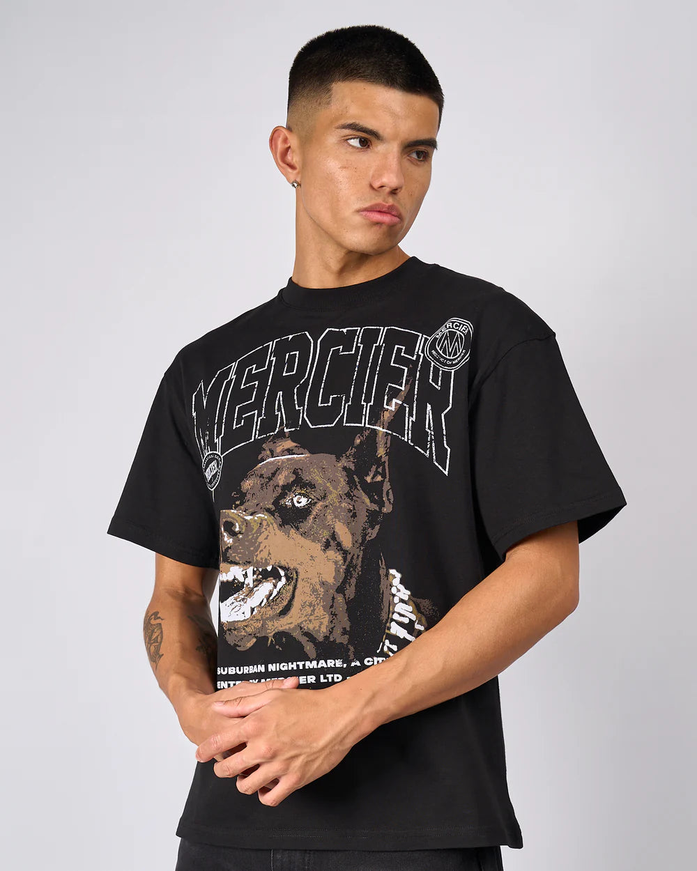 Mercier - Black Defender T-Shirt