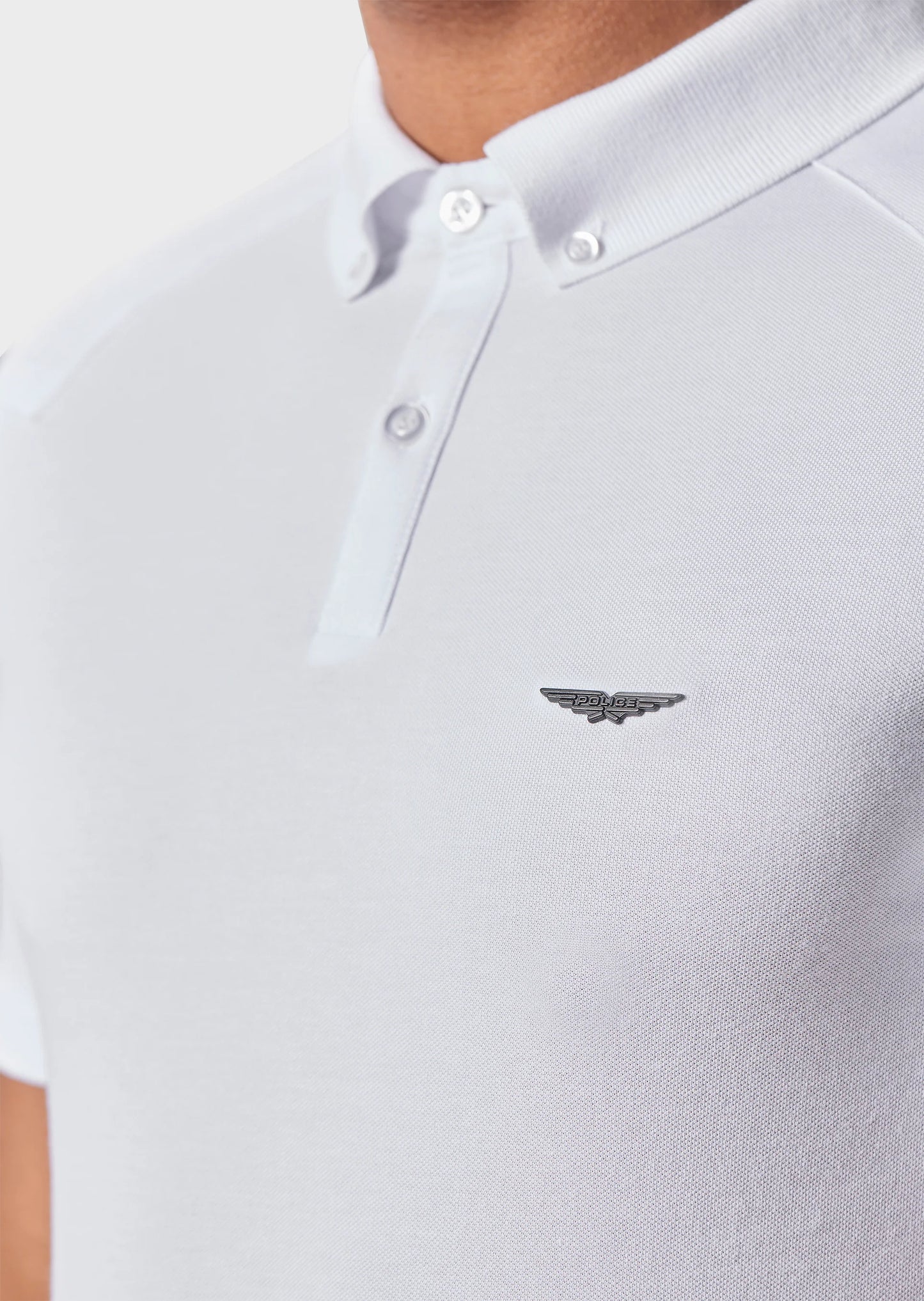 Police - Pesca Polo Shirt White