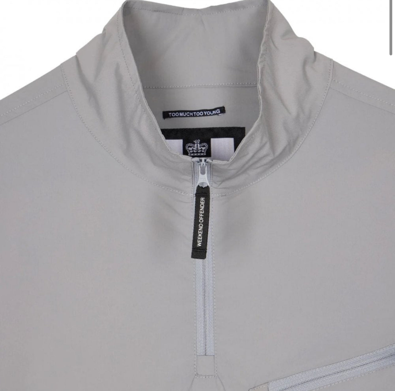 Weekend Offender - Nunez Overtop Smoke Grey