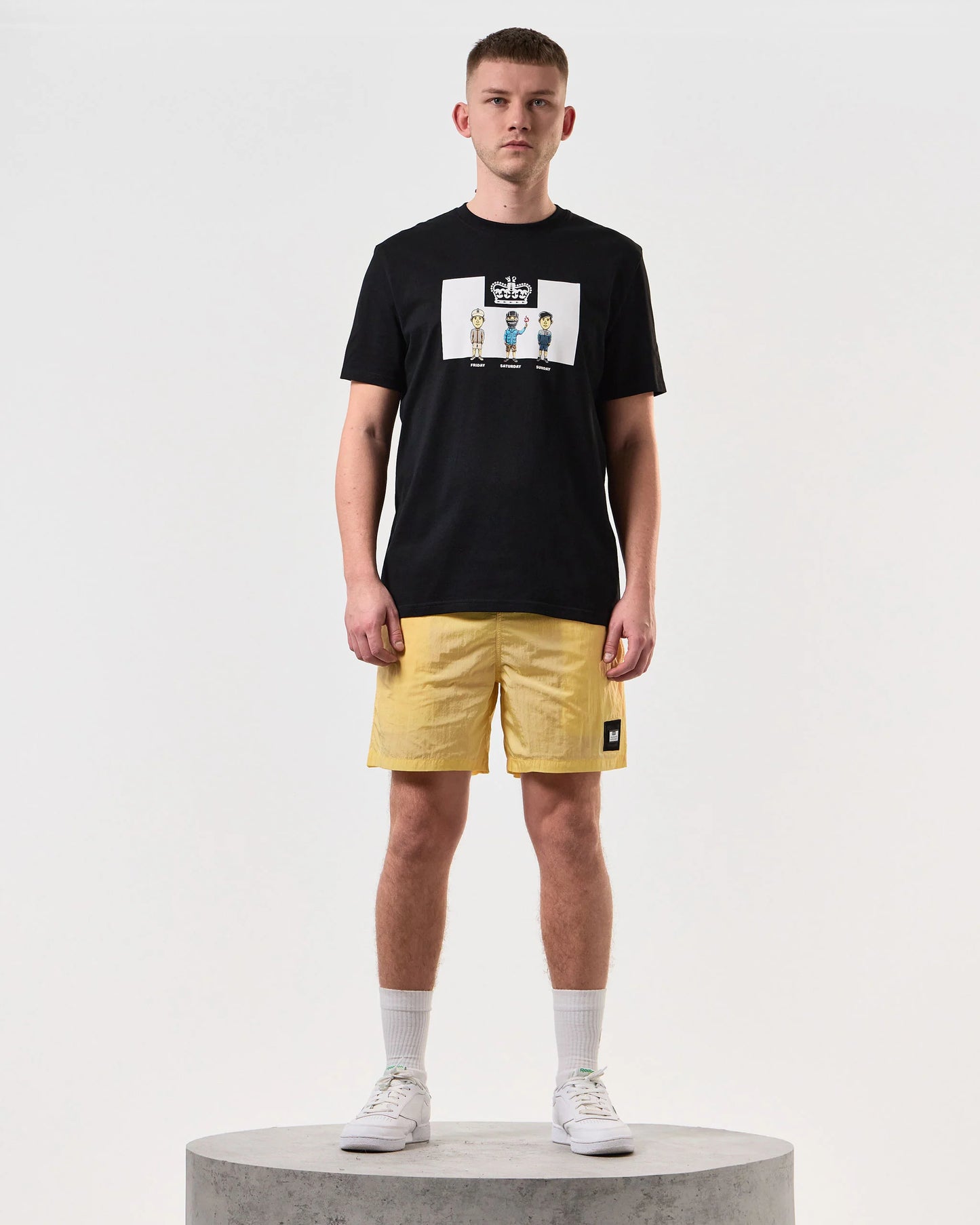 Weekend Offender - Seventy-Two Graphic T-Shirt Black