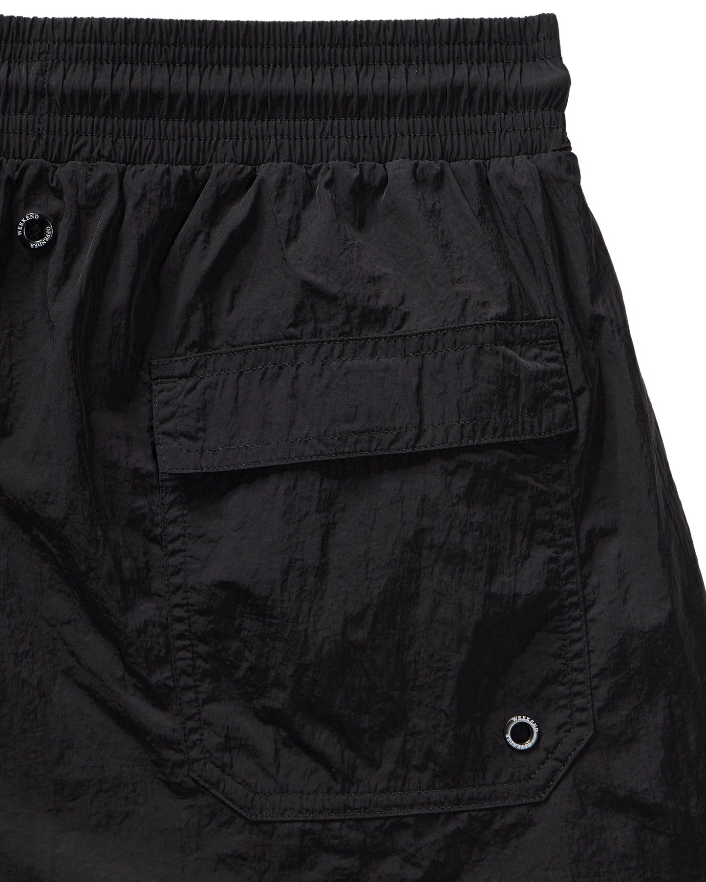 Weekend Offender - Stacks Swim Short Black
