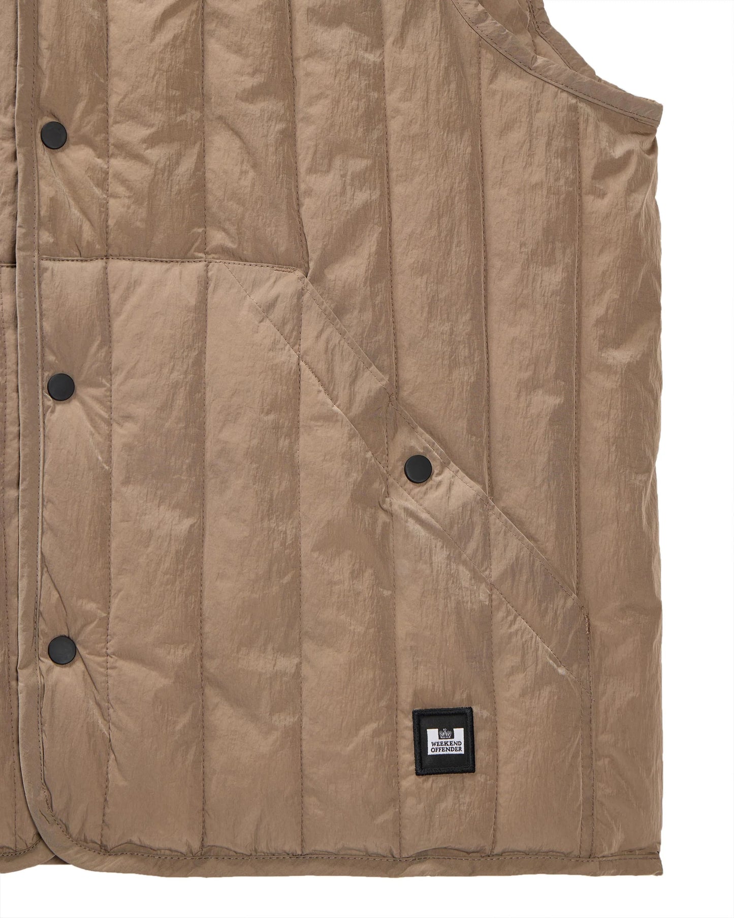 Weekend Offender - Fitzpatrick Gilet Liner Mocha Brown