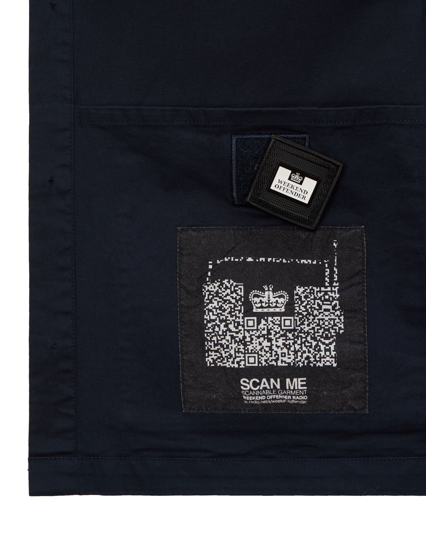 Weekend Offender - Tavira Navy Over-Shirt