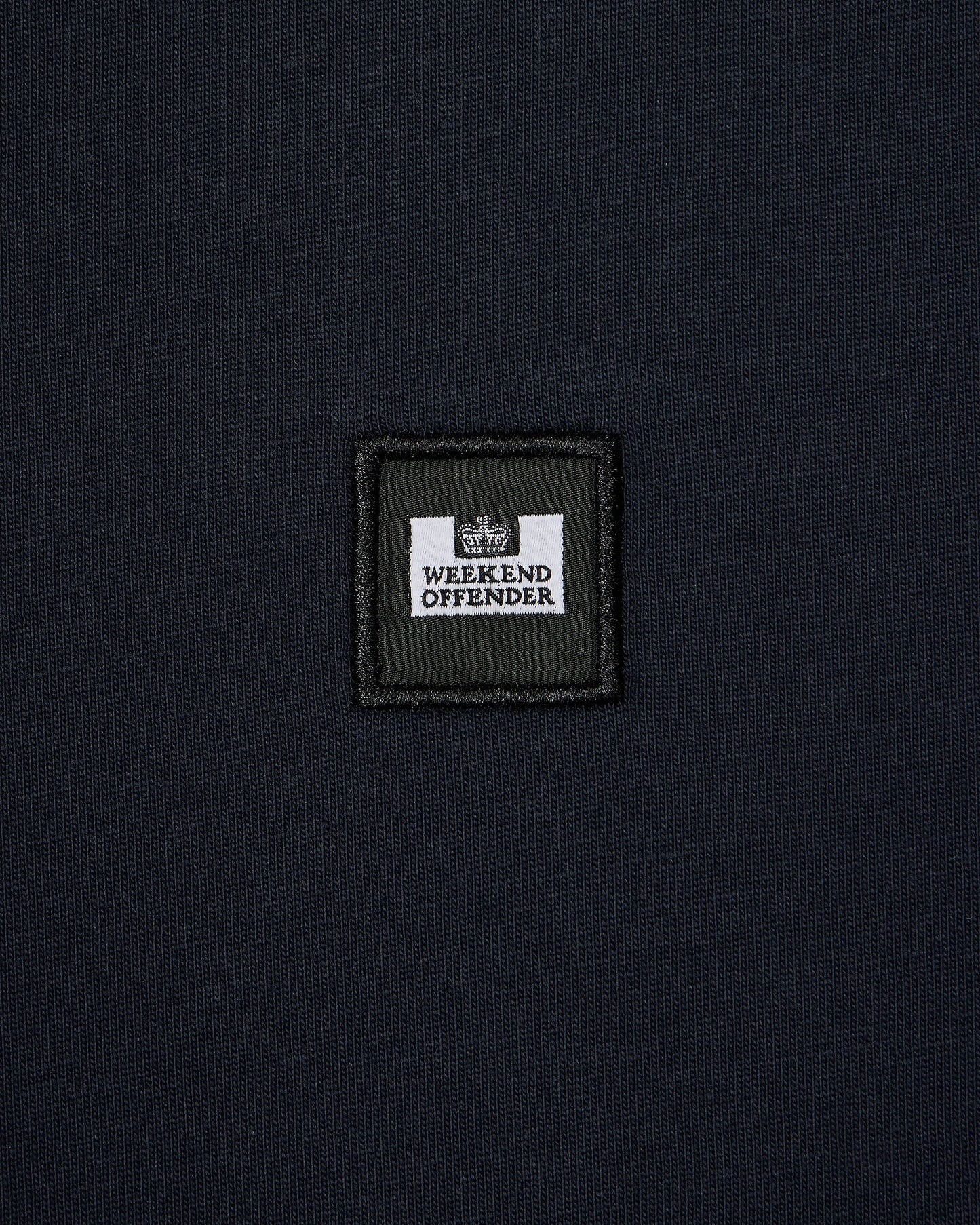 Weekend Offender - Diaz T-Shirt Navy Housecheck