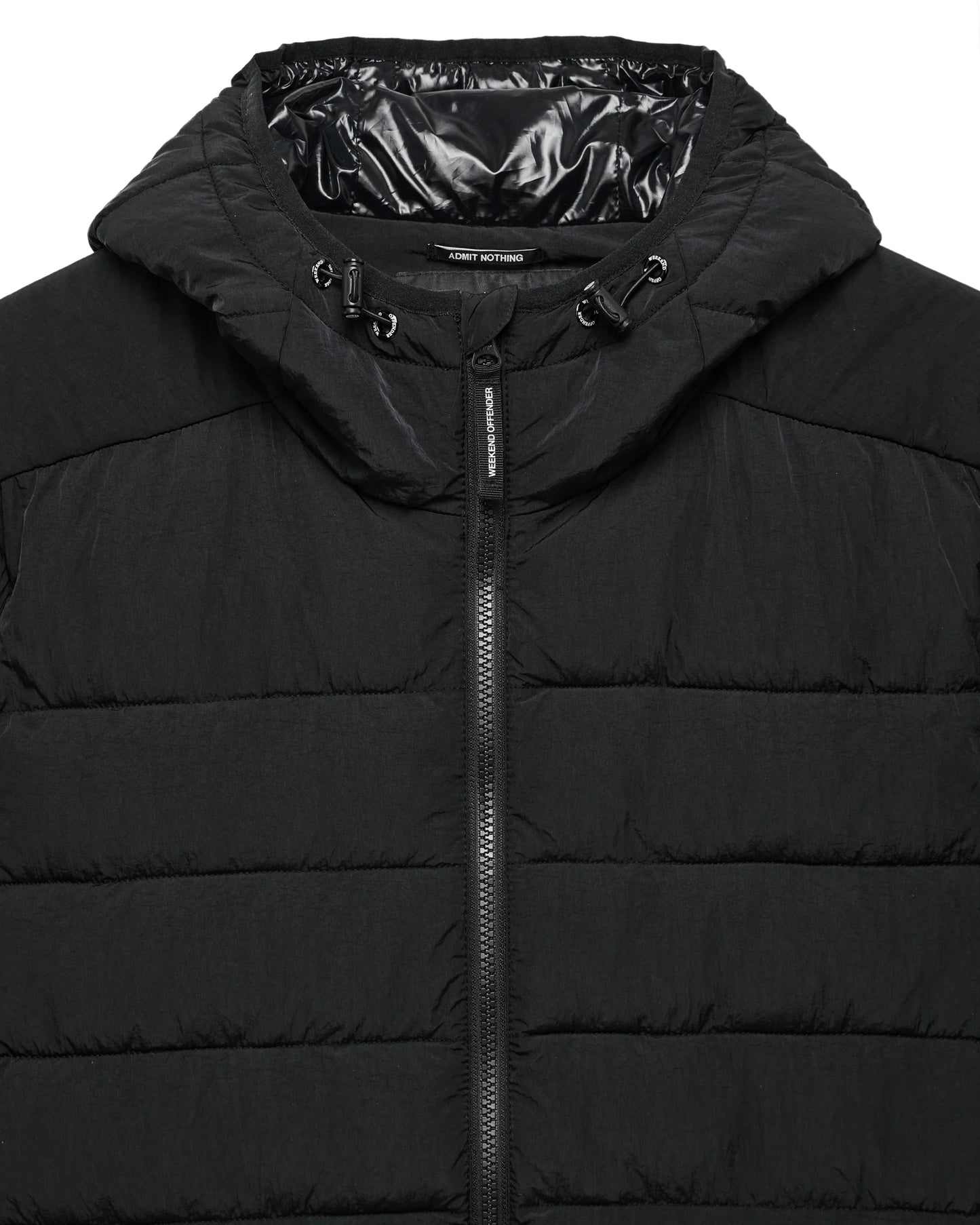 Weekend Offender - La Guardia Puffer Jacket Black