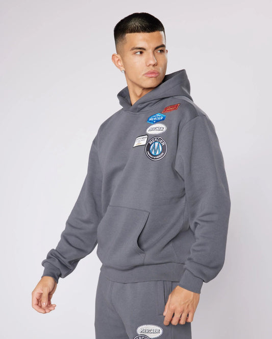 Mercier OG Badge Hoodie Irongate