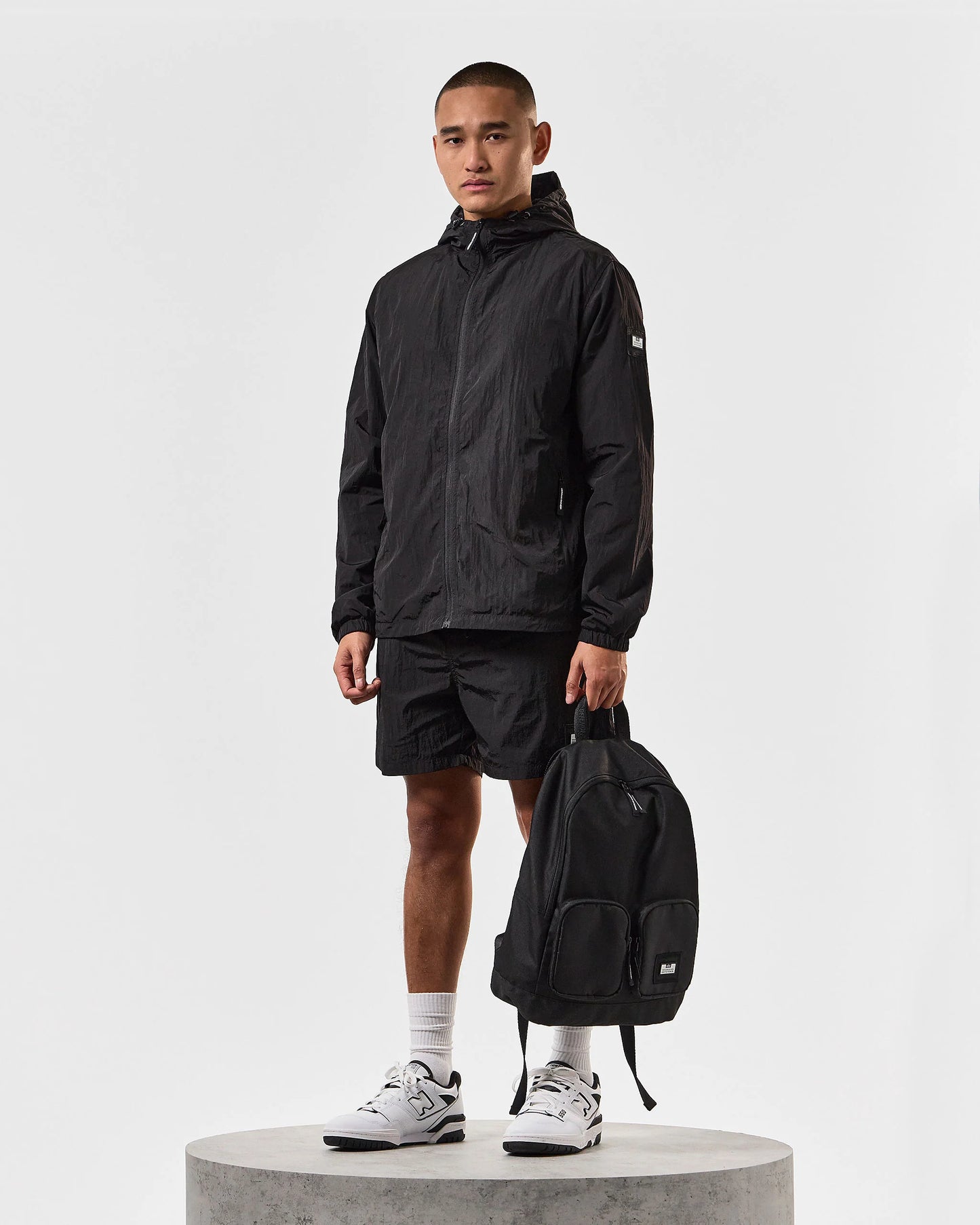 Weekend Offender - Stacks Swim Short Black
