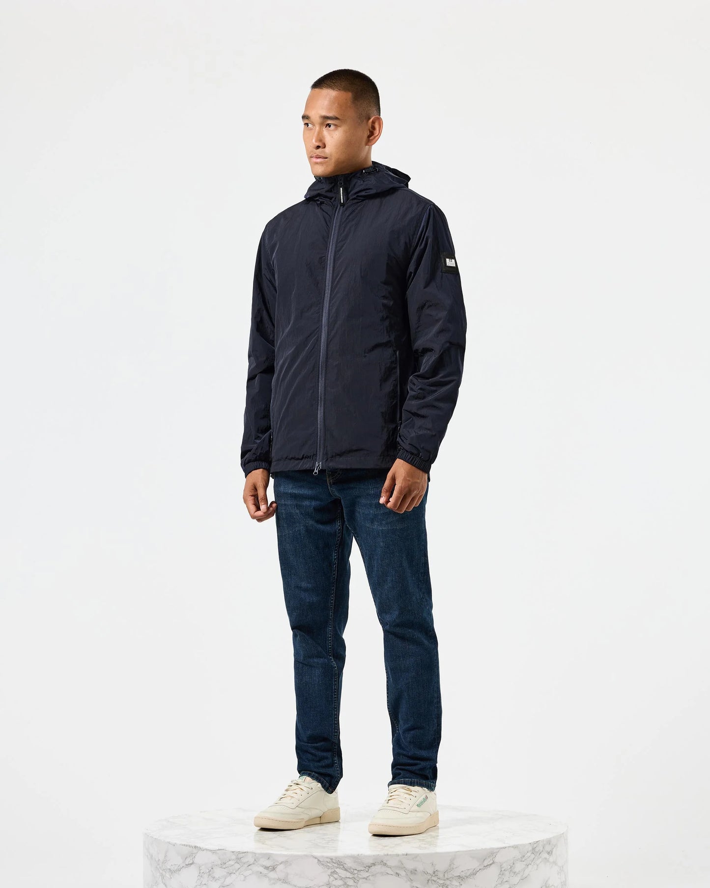 Weekend Offender - Technician Fleece Lined Jacket Navy