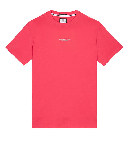 Weekend Offender - Millergrove T-Shirt Anthurium Pink / Nectar Pink
