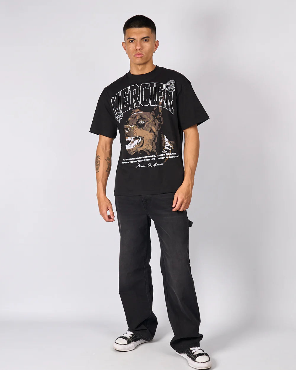 Mercier - Black Defender T-Shirt