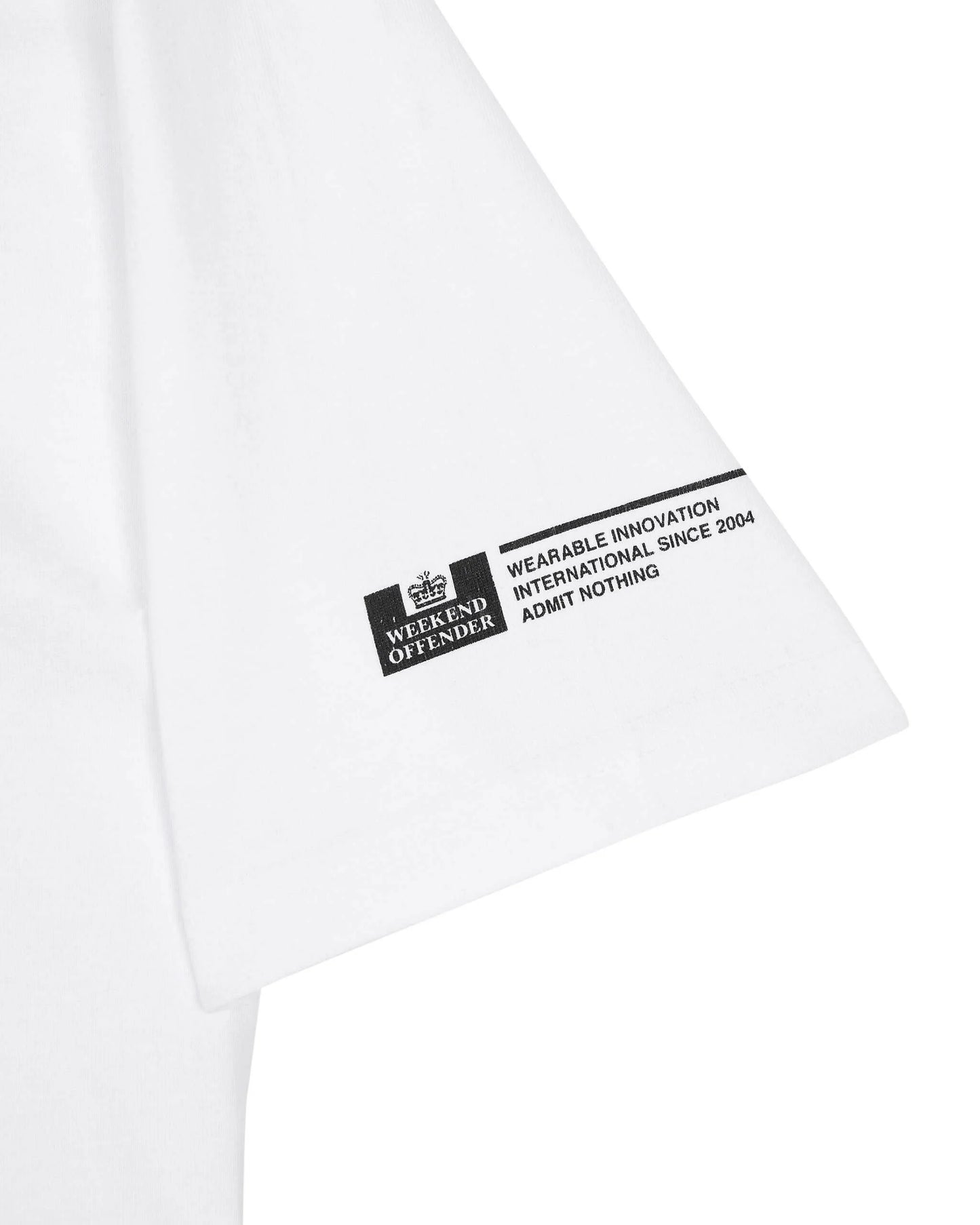 Weekend Offender - Bonpensiero Graphic T-Shirt White