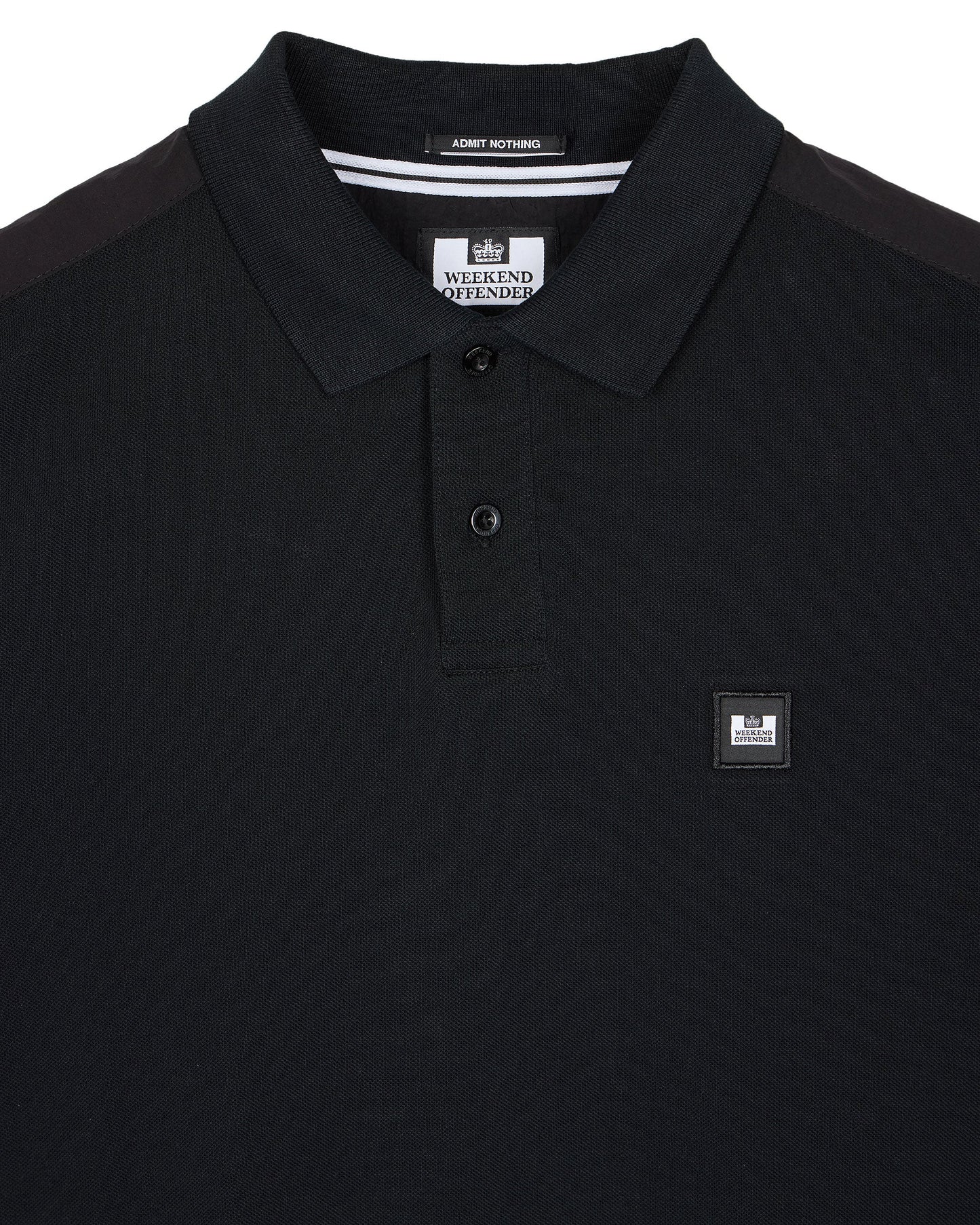 Weekend Offender - Brant Polo Shirt Black