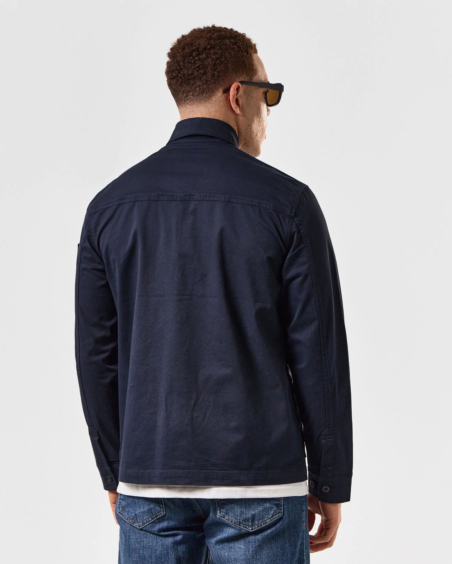 Weekend Offender - Tavira Navy Over-Shirt