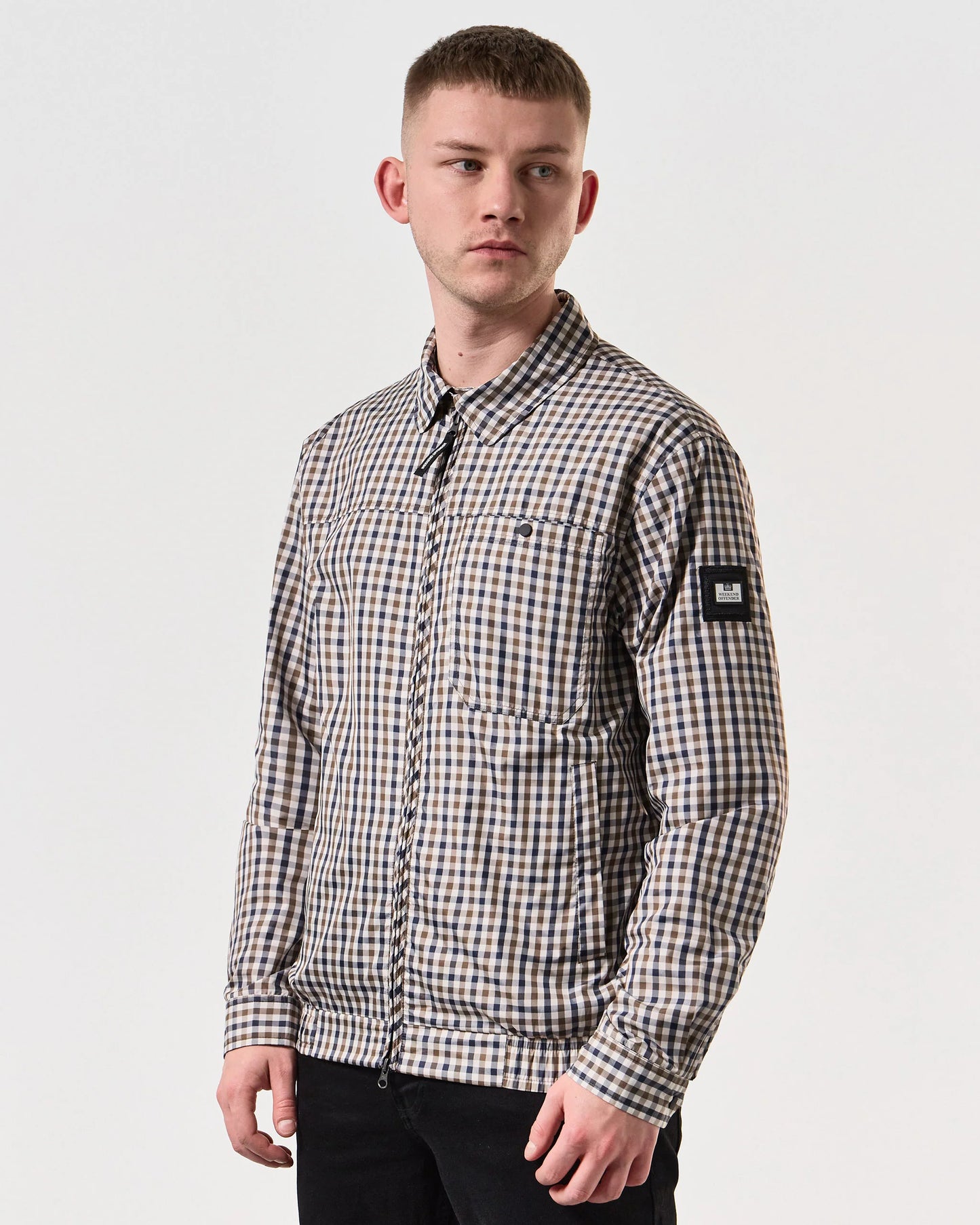 Weekend Offender - Kamares Harrington Jacket Mid House Check