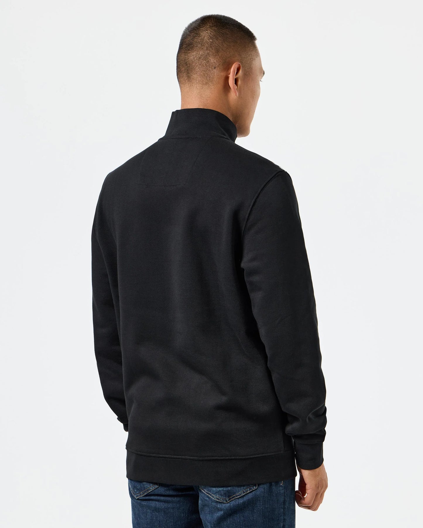 Weekend Offender - Matisa 1/4 Zip Jumper Black