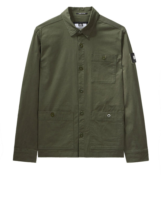 Weekend Offender - Tavira Castle Green Over-Shirt